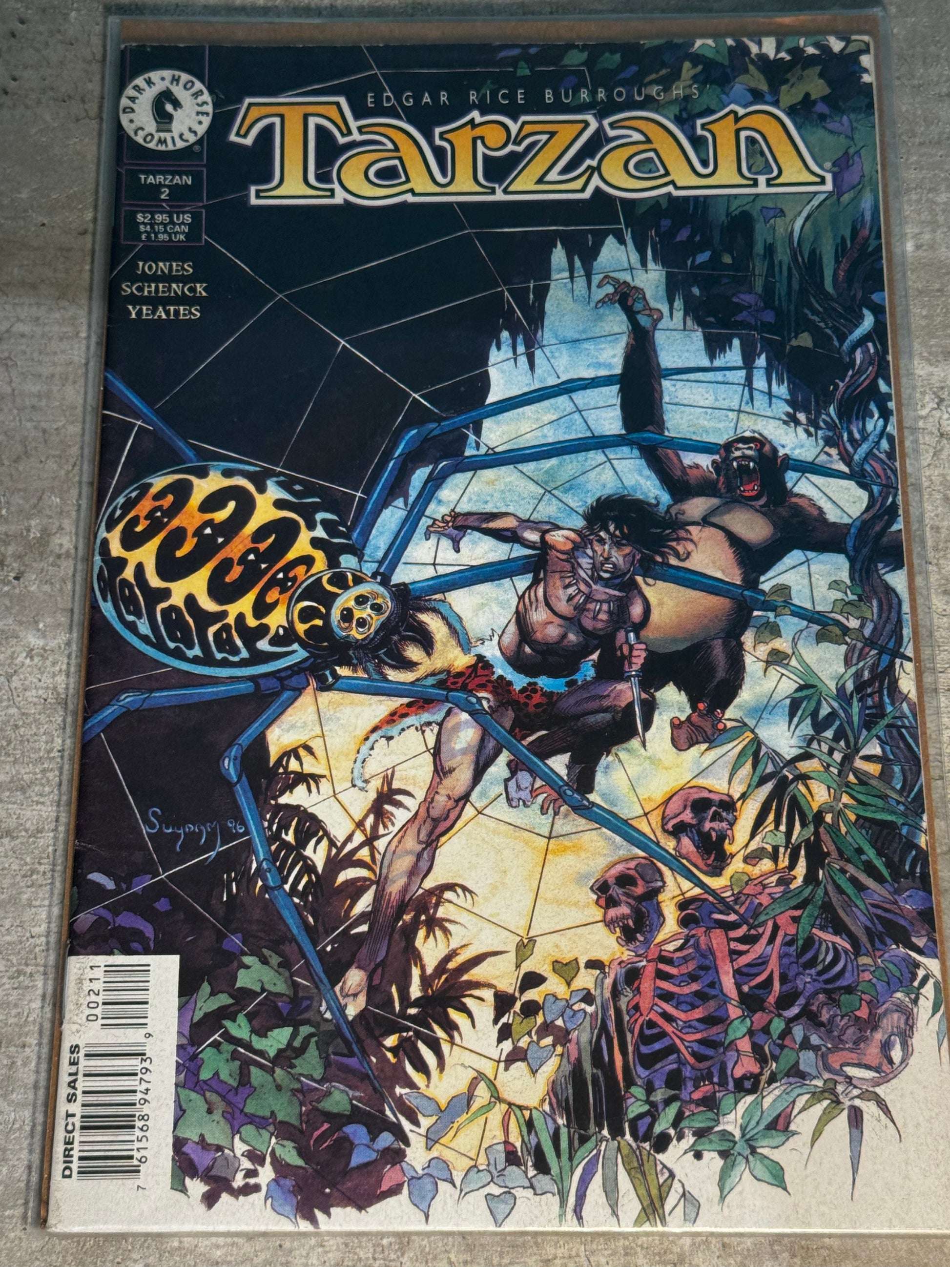 1996 - Dark Horse Comics - Tarzan (Dark Horse Comics) #2 - VF - Eng 1