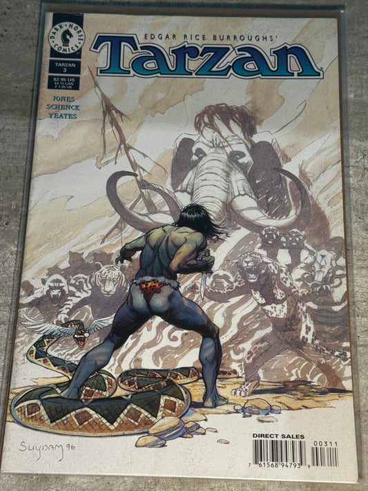 1996 - Dark Horse Comics - Tarzan (Dark Horse Comics) #3 - VF - Eng 1