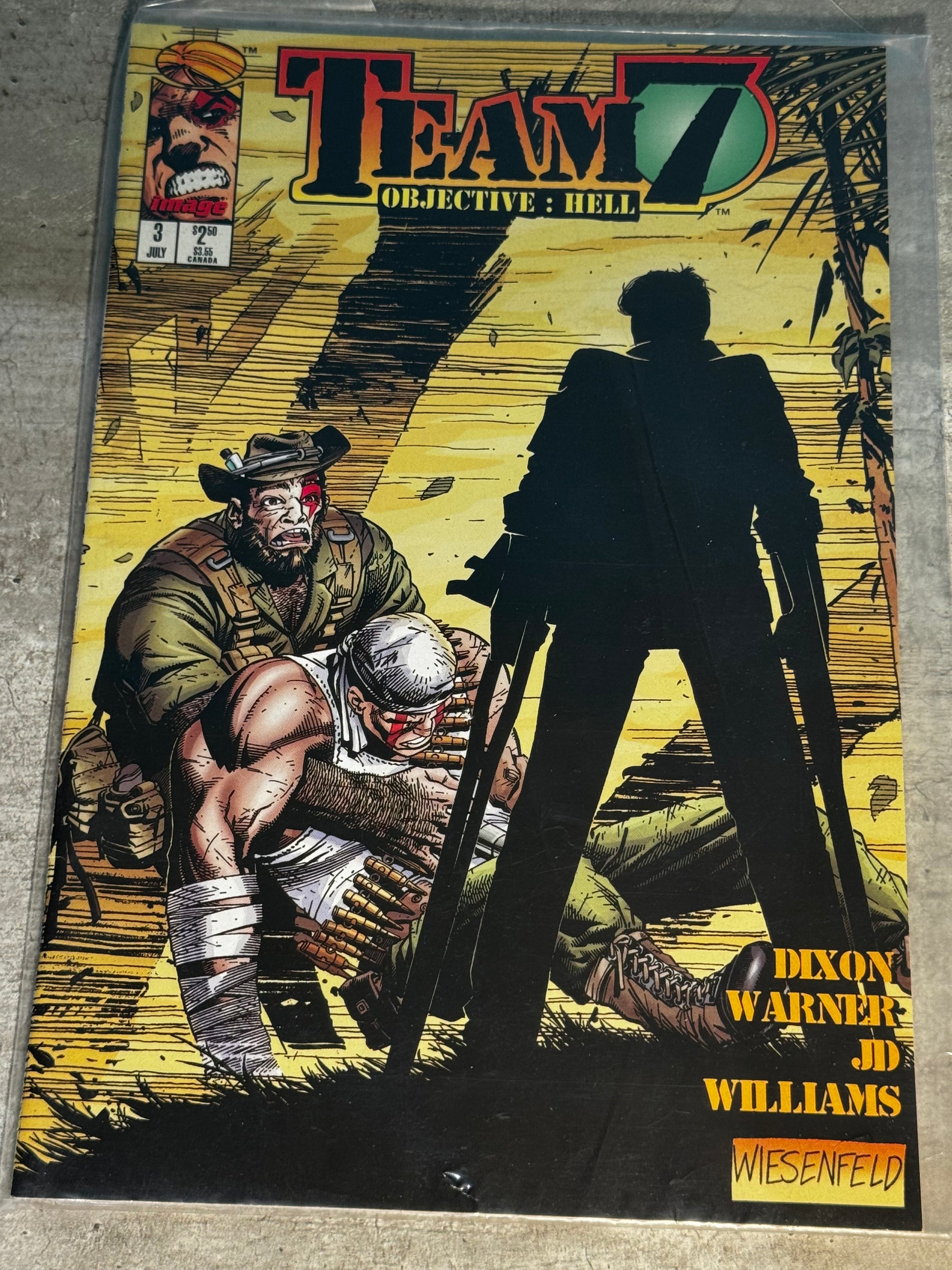 1995 - Image Comics - Team 7: Objective: Hell #3 Var. A - VF/NM - Eng 1