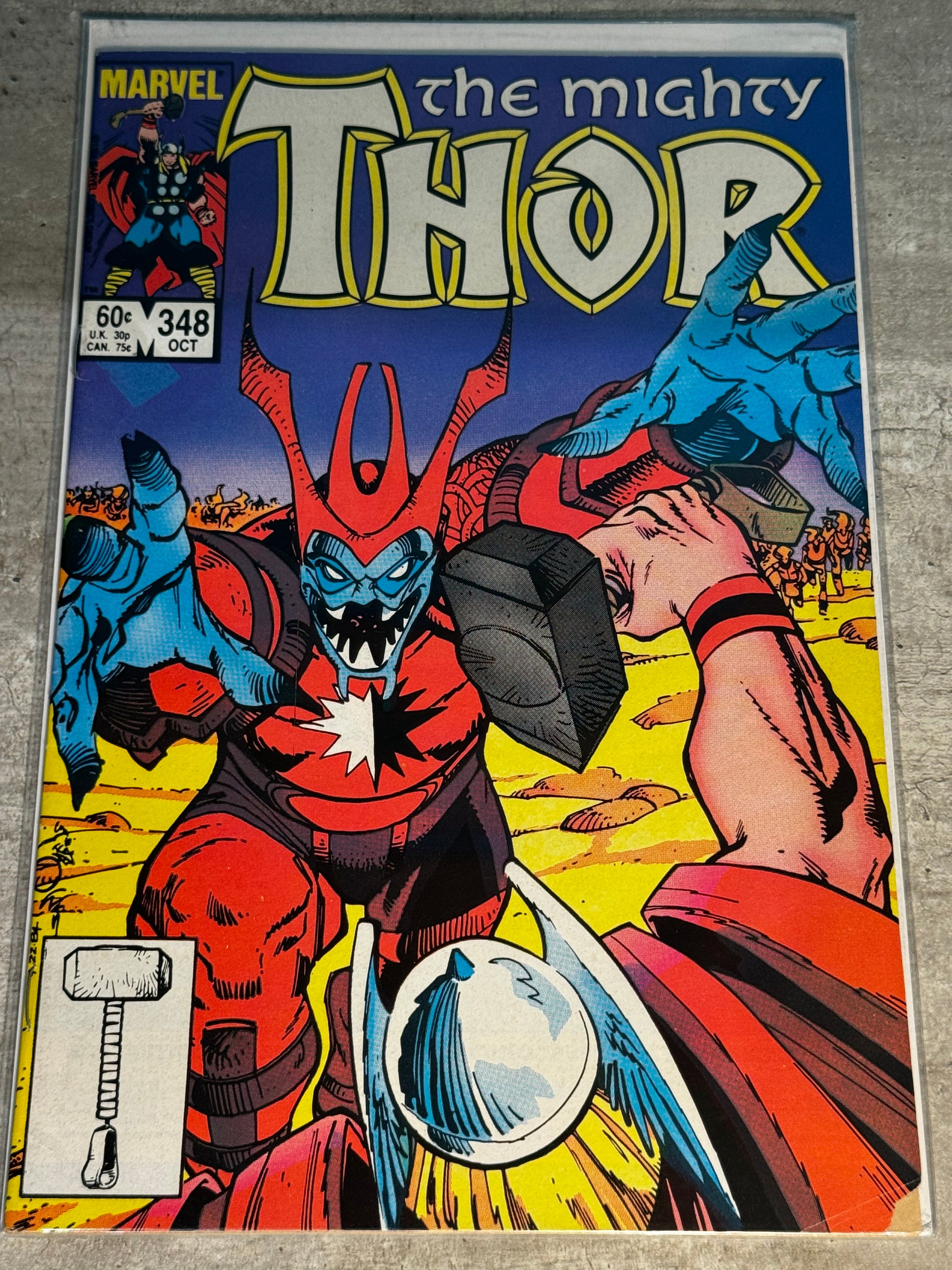 1984 - Marvel Comics - Thor, Vol. 1 #348 Var. A - VF+ - Eng 1