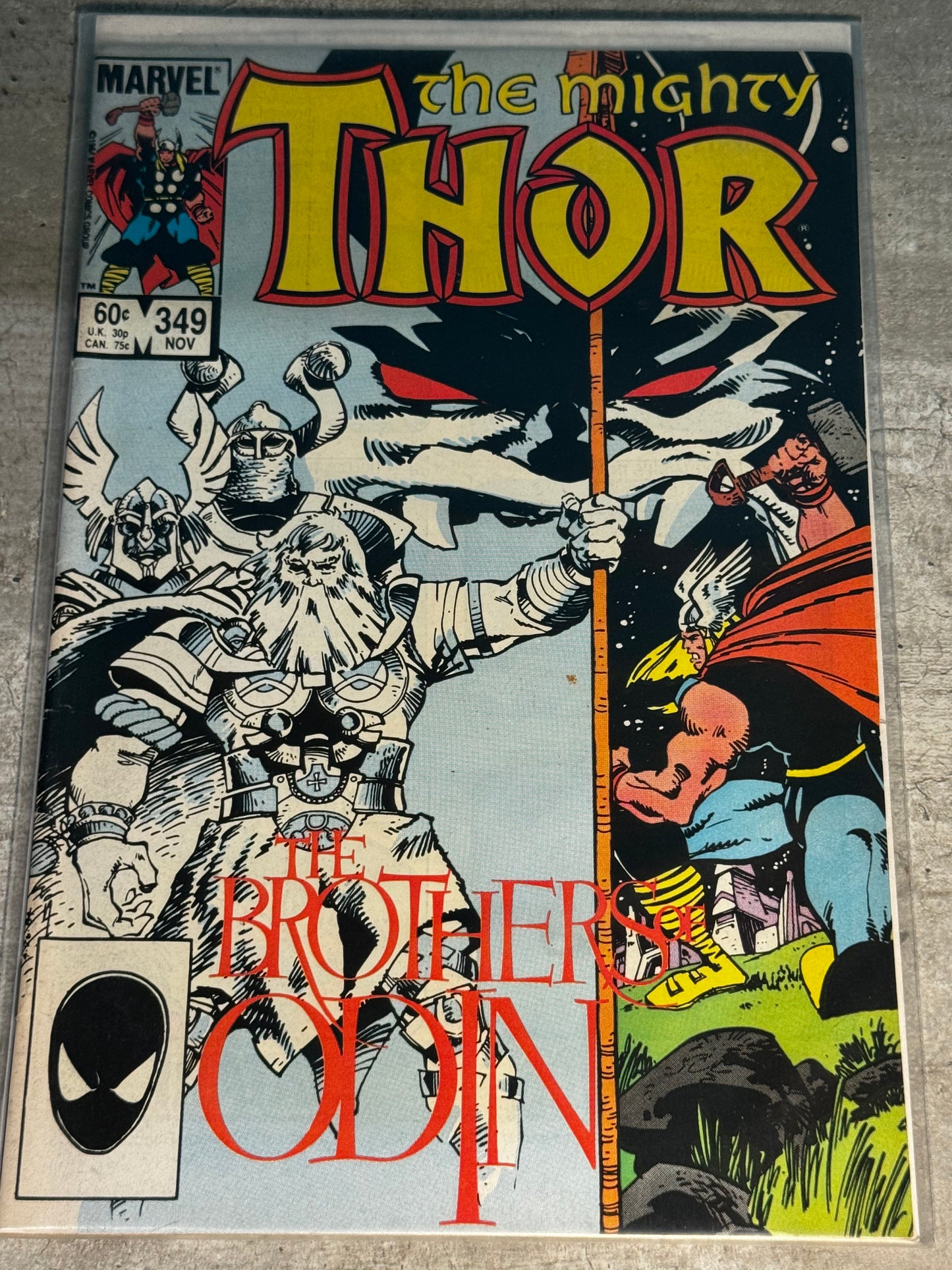 1984 - Marvel Comics - Thor, Vol. 1 #349 Var. A - VF+ - Eng 1