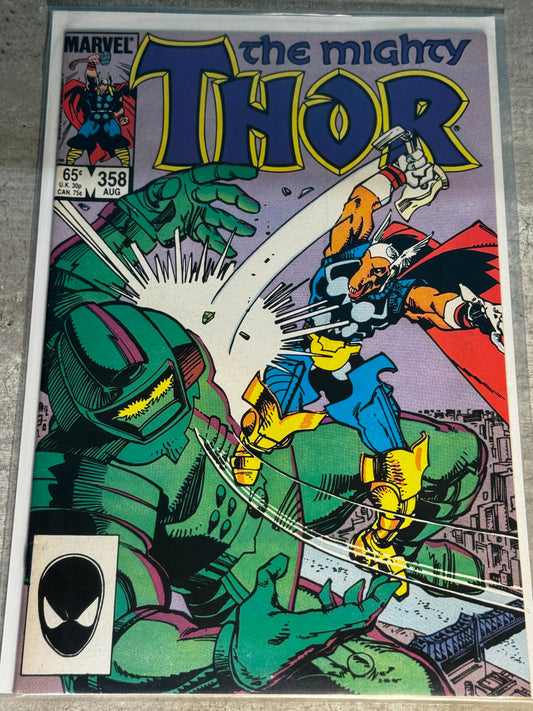 1985 - Marvel Comics - Thor, Vol. 1 #358 Var. A - VF+ - Eng 1