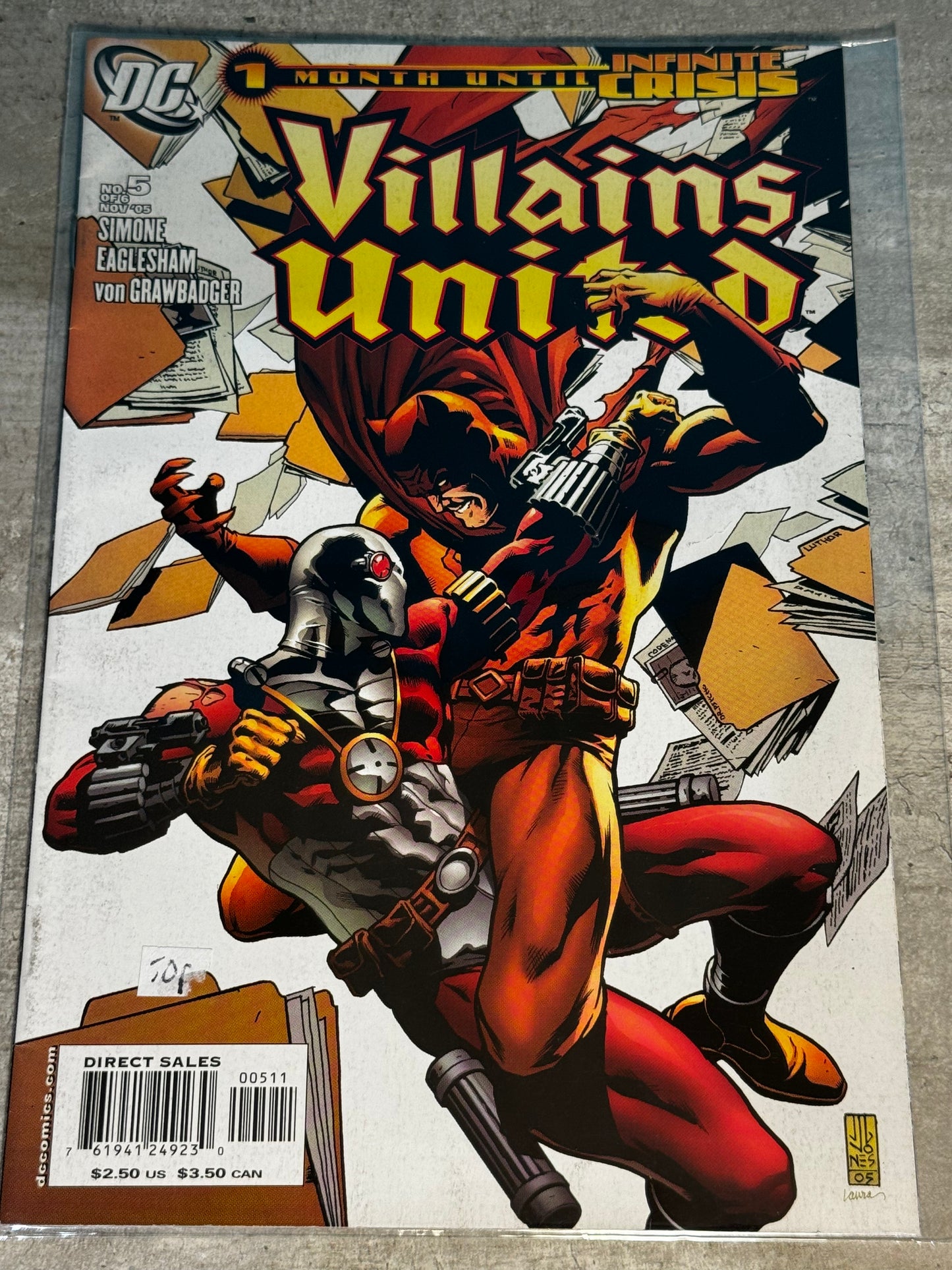 2005 - DC Comics - Villains United #5 - NM- - Eng 1