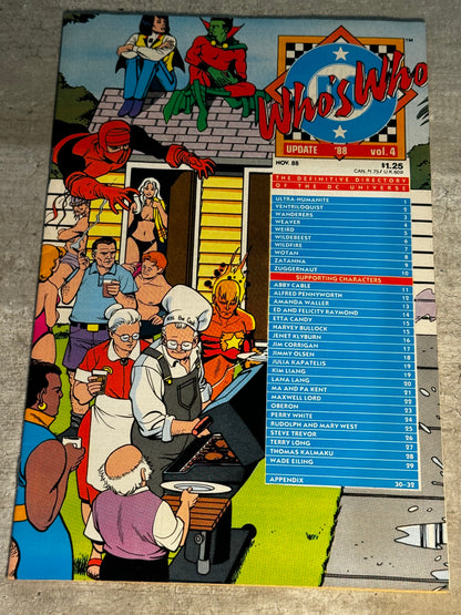 1988 - DC Comics - Who's Who: Update '88 #4 Var. A - NM- - Eng 1