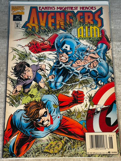 1995 - Marvel Comics - The Avengers, Vol. 1 #387 Var. A - NM- - Eng 1