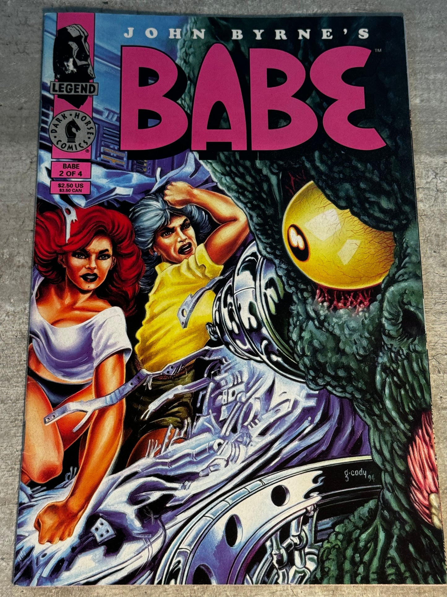 1994 - Dark Horse Comics - Babe, Vol. 1 #2 - NM- - Eng 1