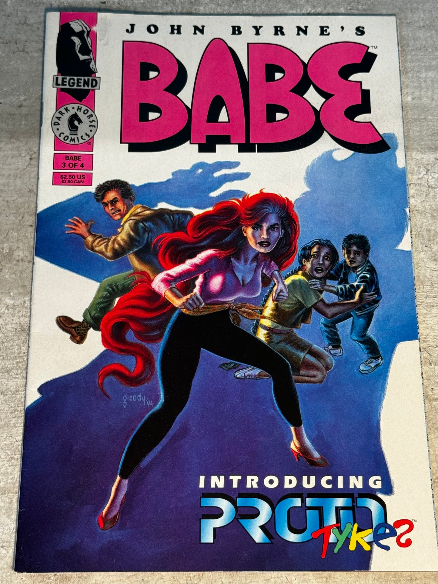 1994 - Dark Horse Comics - Babe, Vol. 1 #3 - NM- - Eng 1