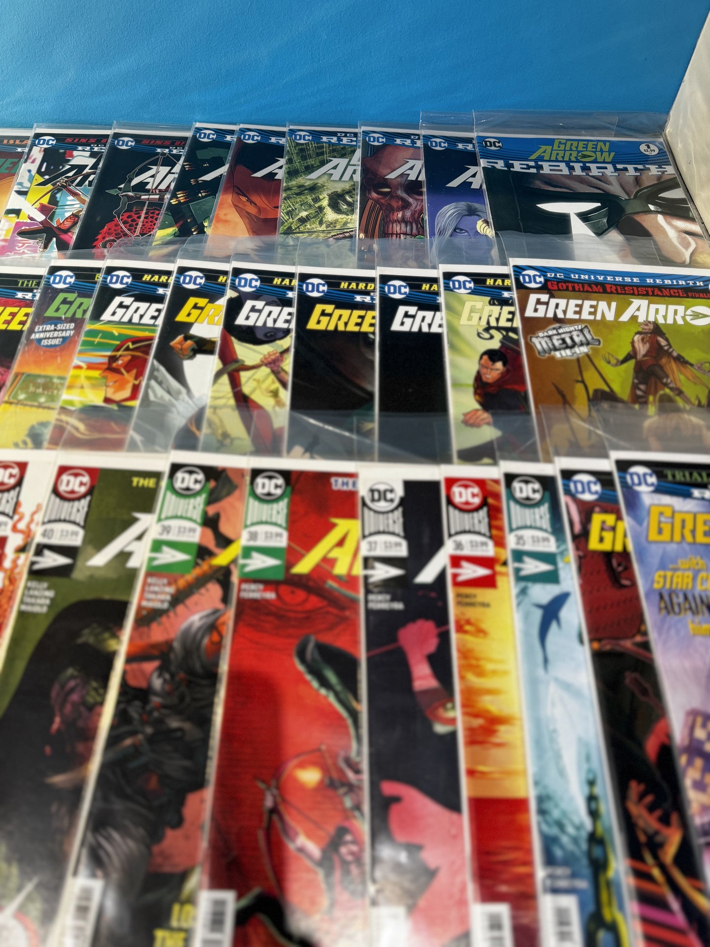 2016 - DC Comics - Green Arrow Vol.6 - Lote de trabajo COMPLETO - M+ - Español