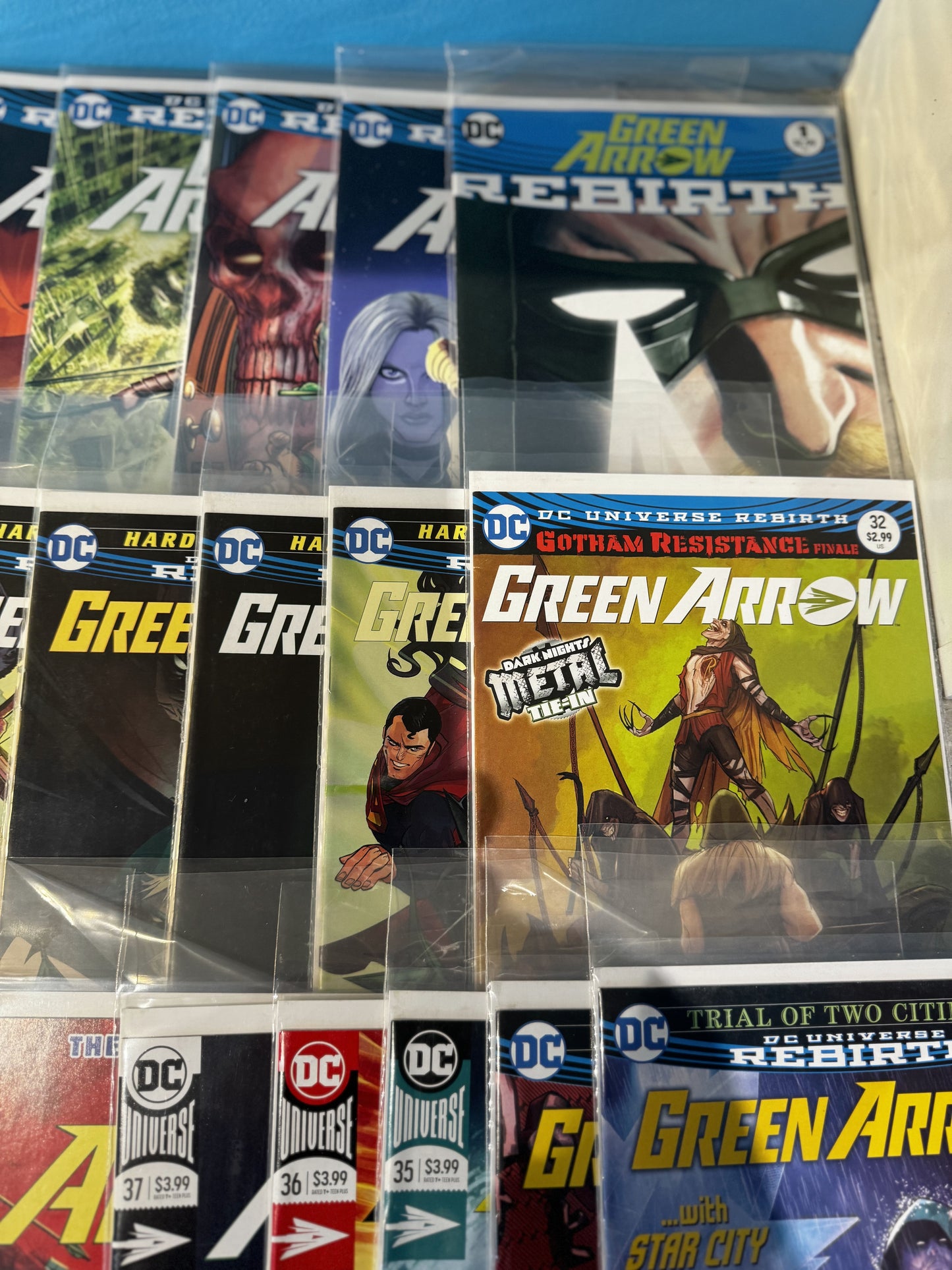 2016 - DC Comics - Green Arrow Vol.6 - Lote de trabajo COMPLETO - M+ - Español