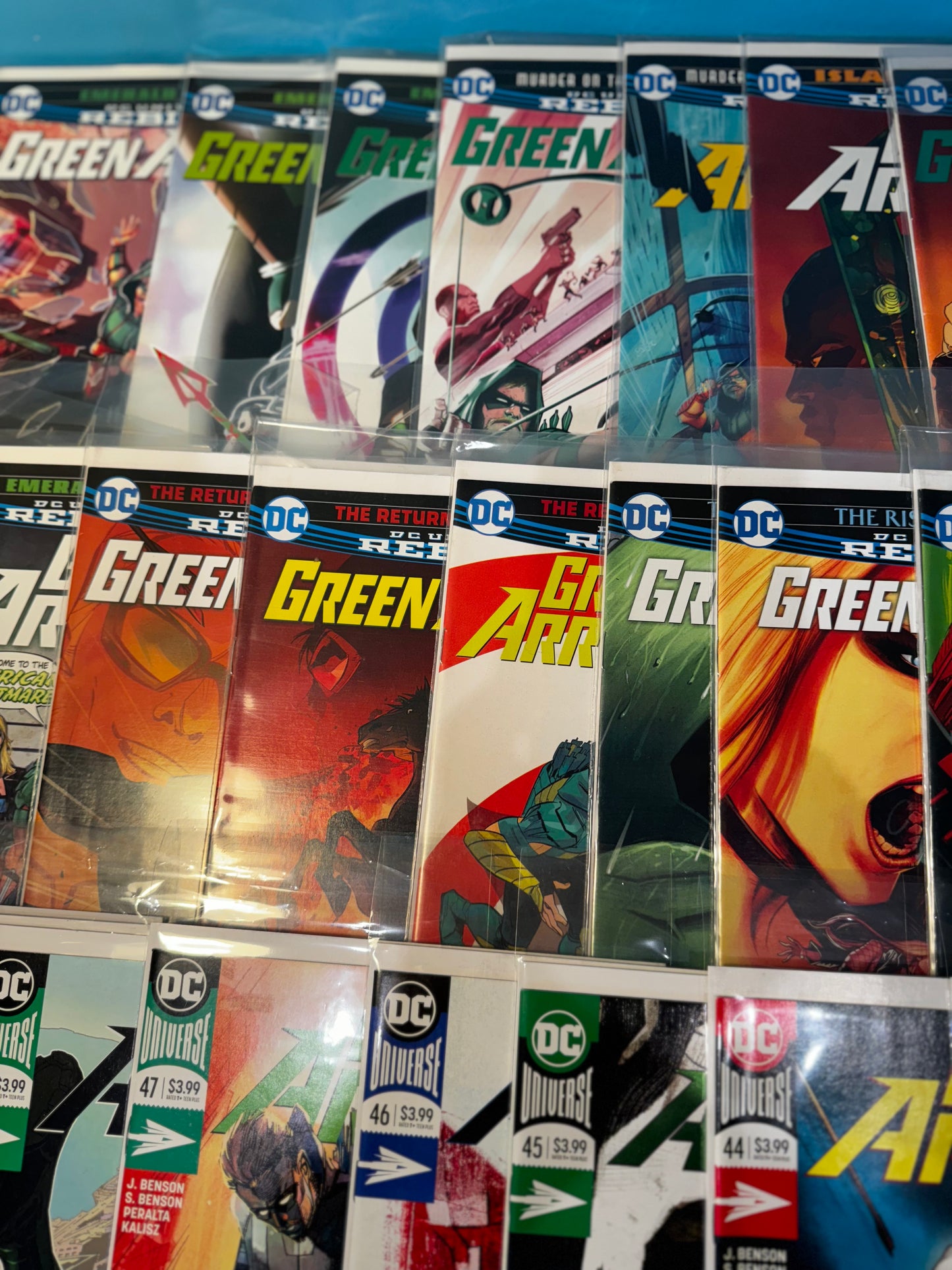 2016 - DC Comics - Green Arrow Vol.6 - Lote de trabajo COMPLETO - M+ - Español