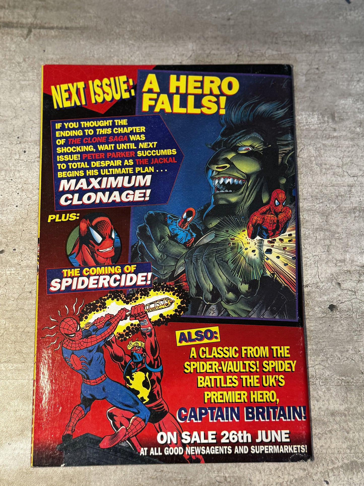 1997 - Marvel - El asombroso Spider-Man - Lote de trabajo - Inglés