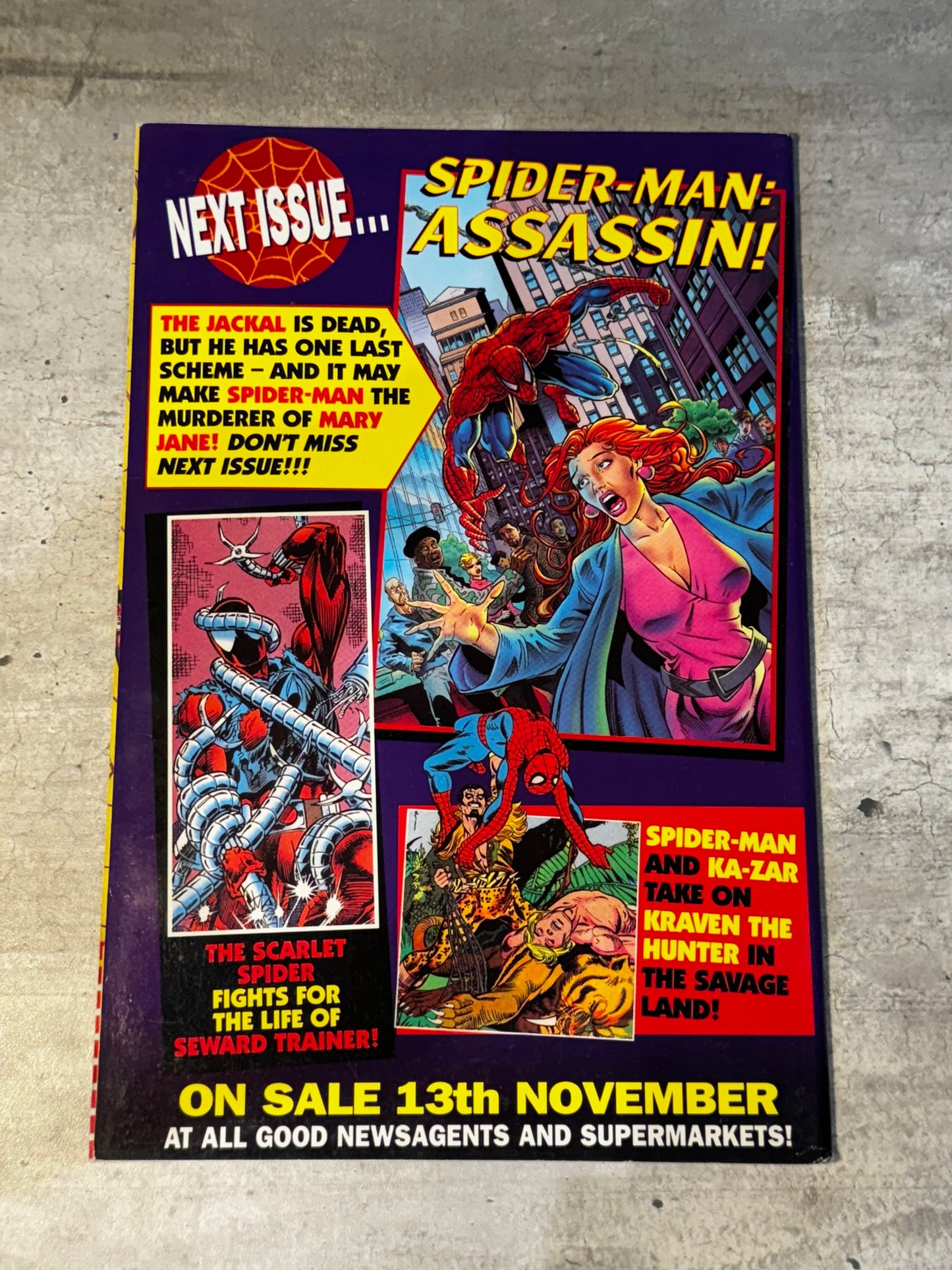 1997 - Marvel - El asombroso Spider-Man - Lote de trabajo - Inglés