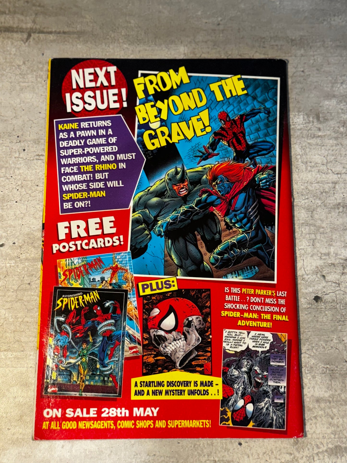 1997 - Marvel - El asombroso Spider-Man - Lote de trabajo - Inglés