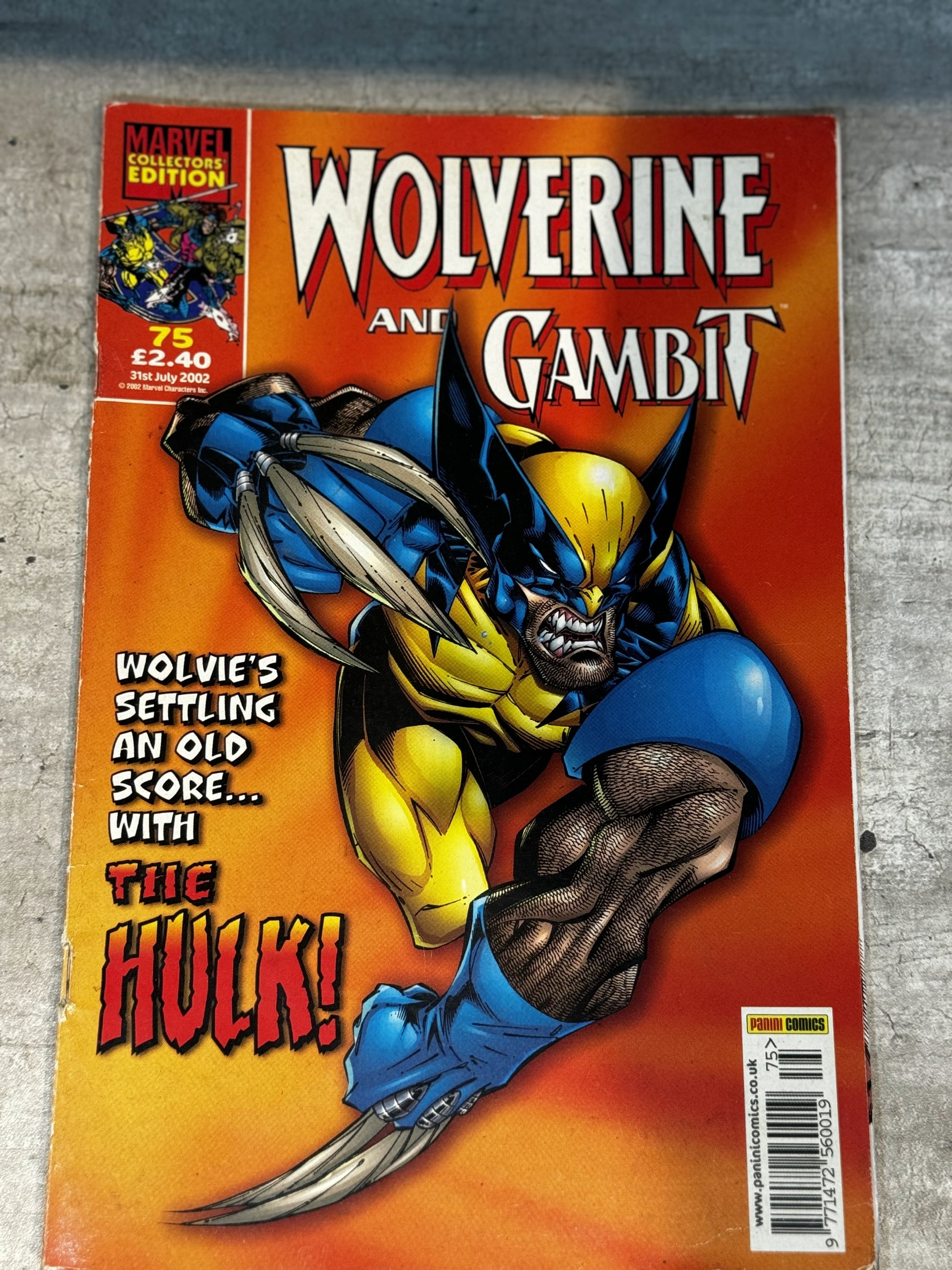 2002 - Marvel Comics - Wolverine and Gambit #75 - VF- - English 1