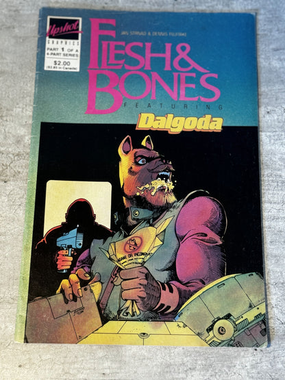 1986 - Upshot Graphics - Flesh & Bones #1 - VF - English 1