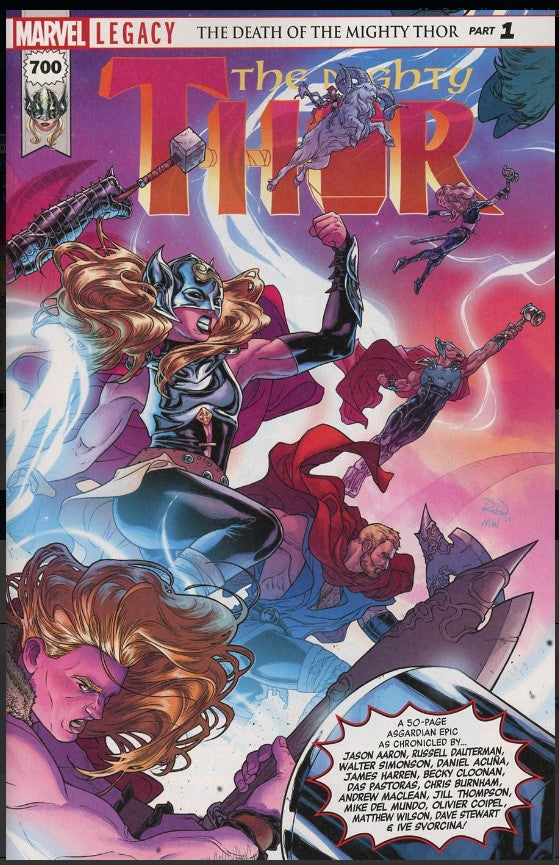 2017 - Marvel Comics - The Mighty Thor, Vol. 2 #700 - VG/F - English 1