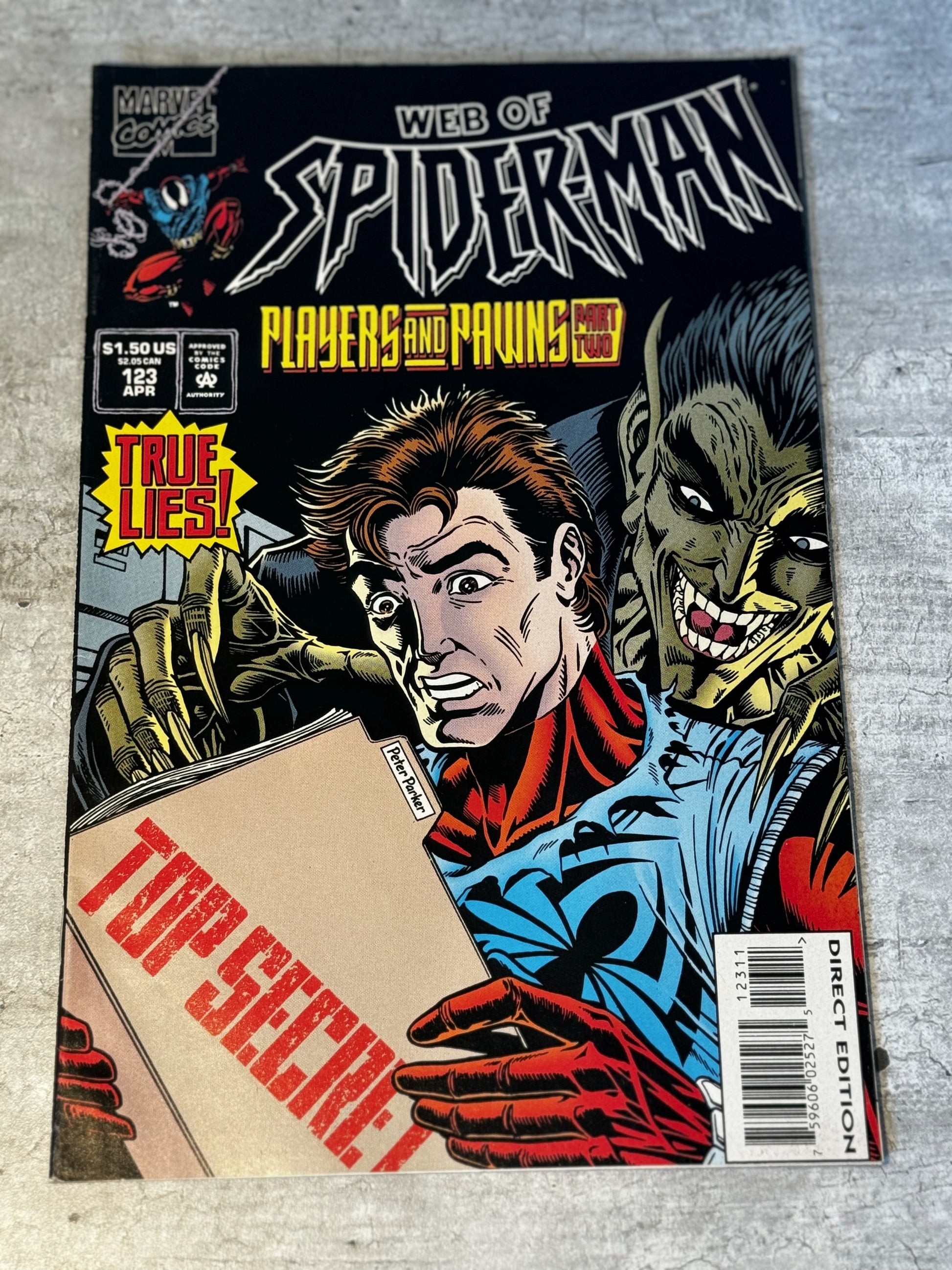 1995 - Marvel Comics - Web of Spider-Man, Vol. 1 #123 - VF - English 1