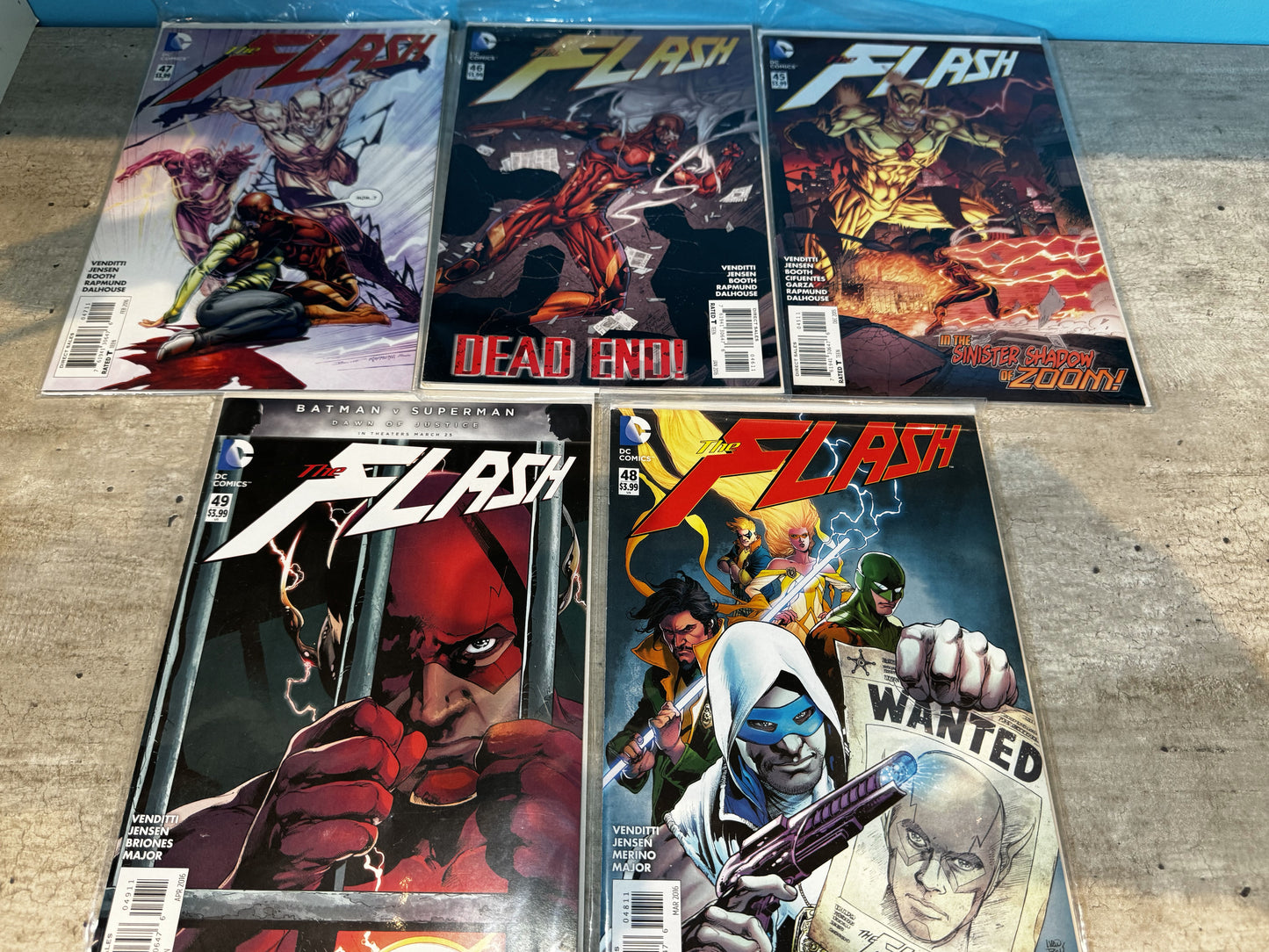 2015 - DC Comics - Flash, vol. 4 Job Lot - NM+ - Español