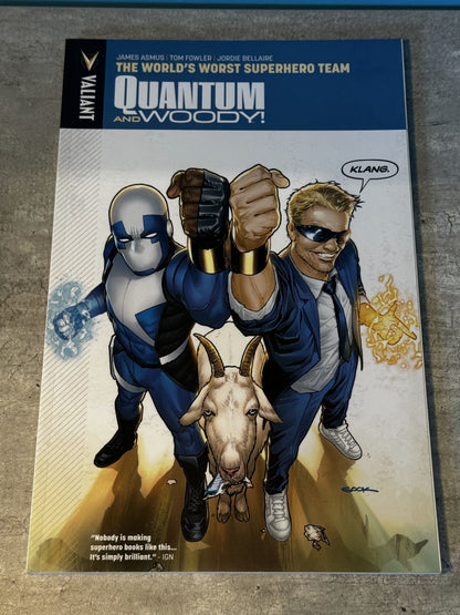 2013 - Valiant Entertainment - Quantum & Woody, Vol. 2 TP #1 - NM+ - English 1