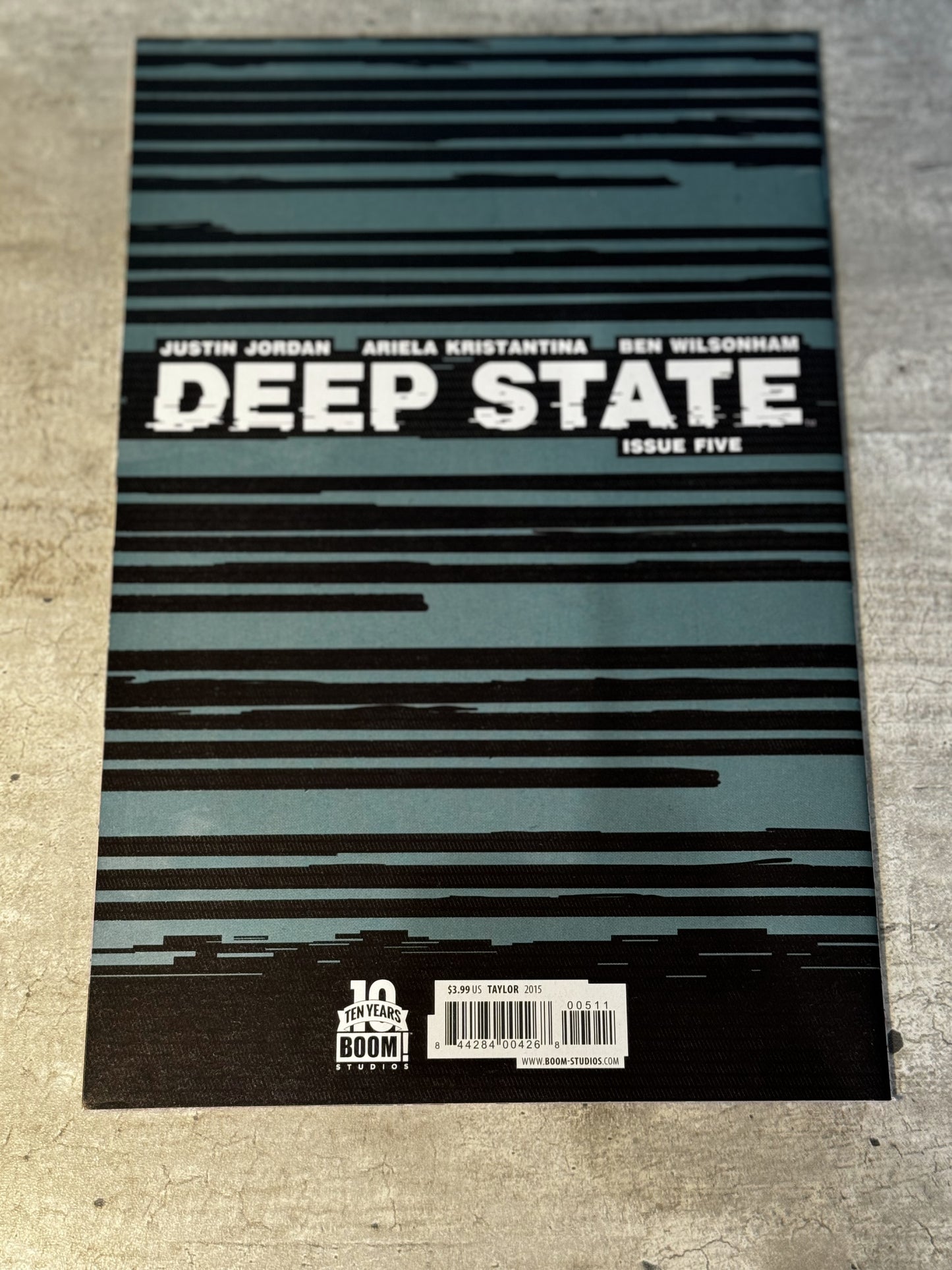 2015 - Boom! Studios - Deep State Job Lot - NM+ - English