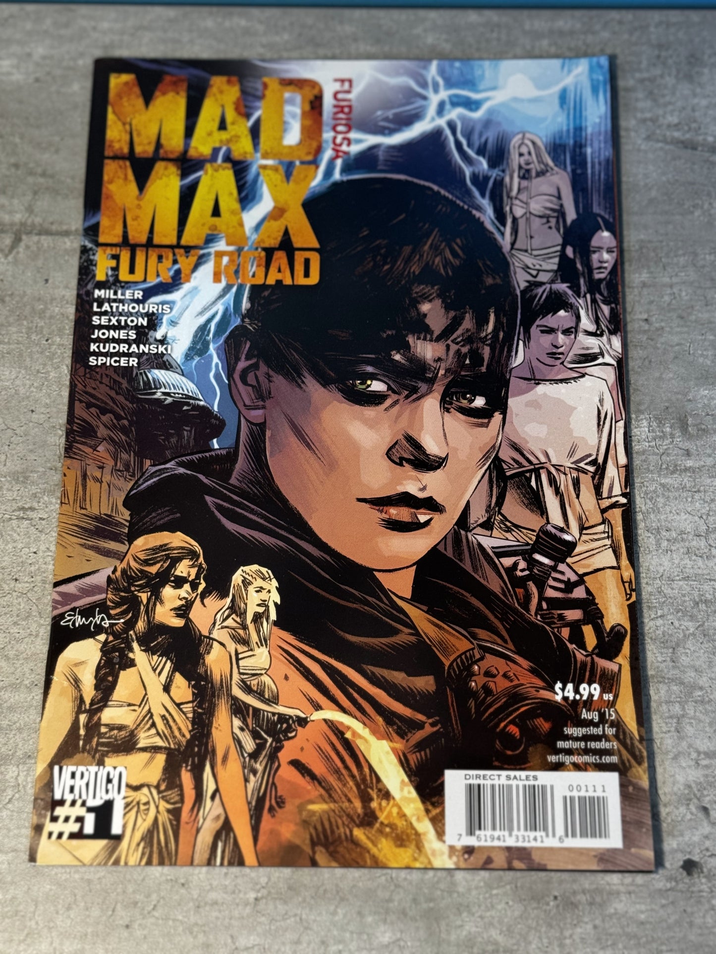 2015 - DC Comics - Mad Max Fury Road: Furiosa #1 - NM+ - English 1