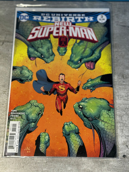 2016 - DC Comics - New Super-Man #3 - NM+ - English 1