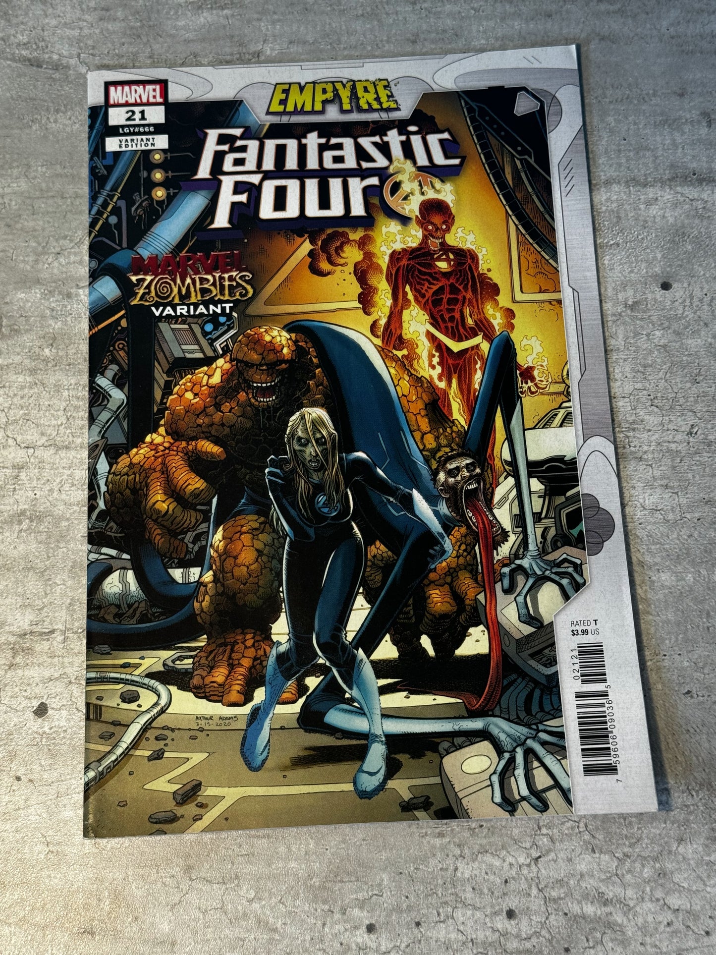 2020 - Marvel Comics - Fantastic Four, Vol. 6 #21 - NM- - English 1