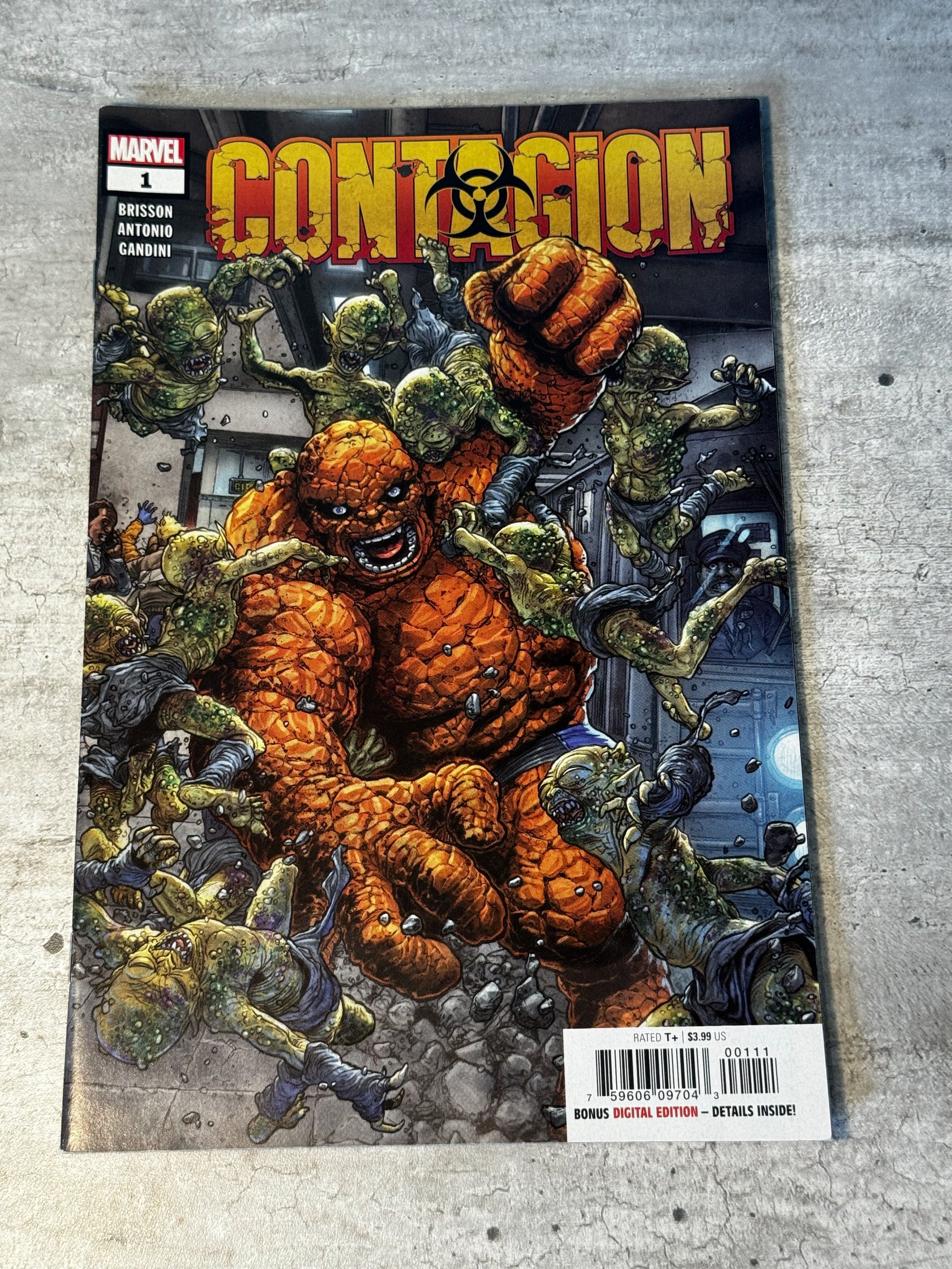 2019 - Marvel Comics - Contagion, Vol. 1 #1 - NM- - English 1