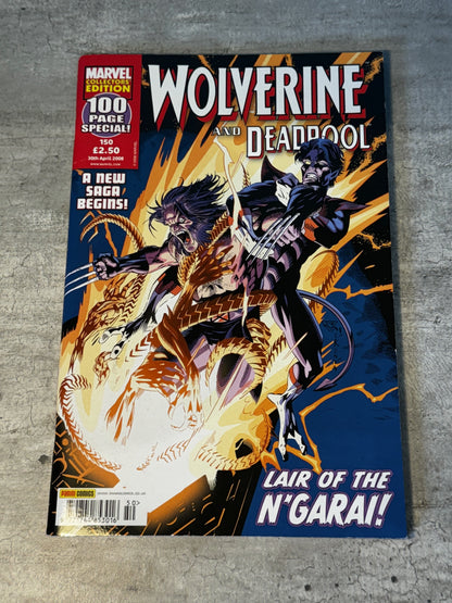 2008 - Marvel / Panini - Wolverine And Deadpool, Vol. 1 [UK] #150 - VF/NM - English 1