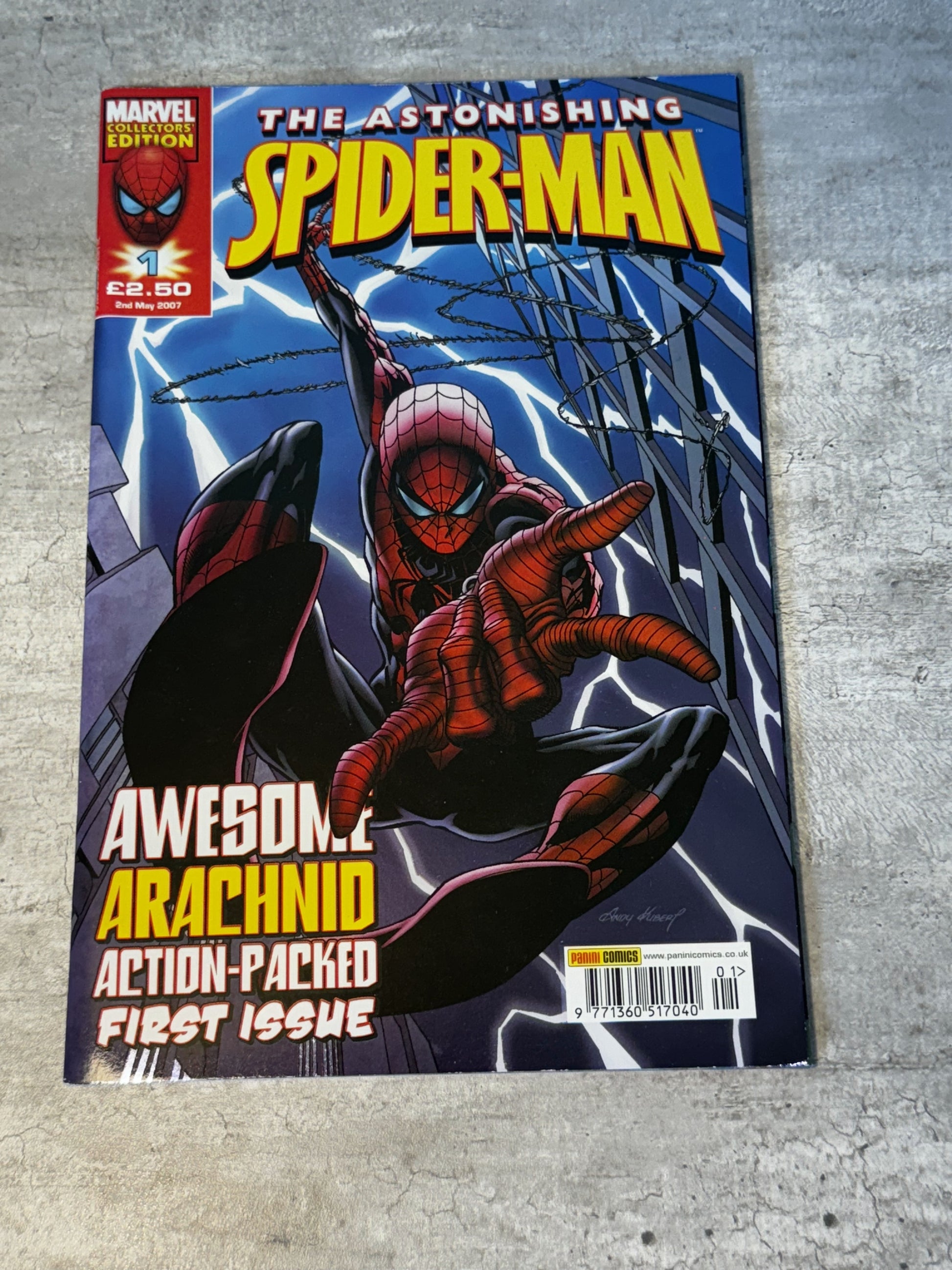 2007 - Panini - The Astonishing Spider-Man, Vol. 2 [UK] #1 - NM- - English 1