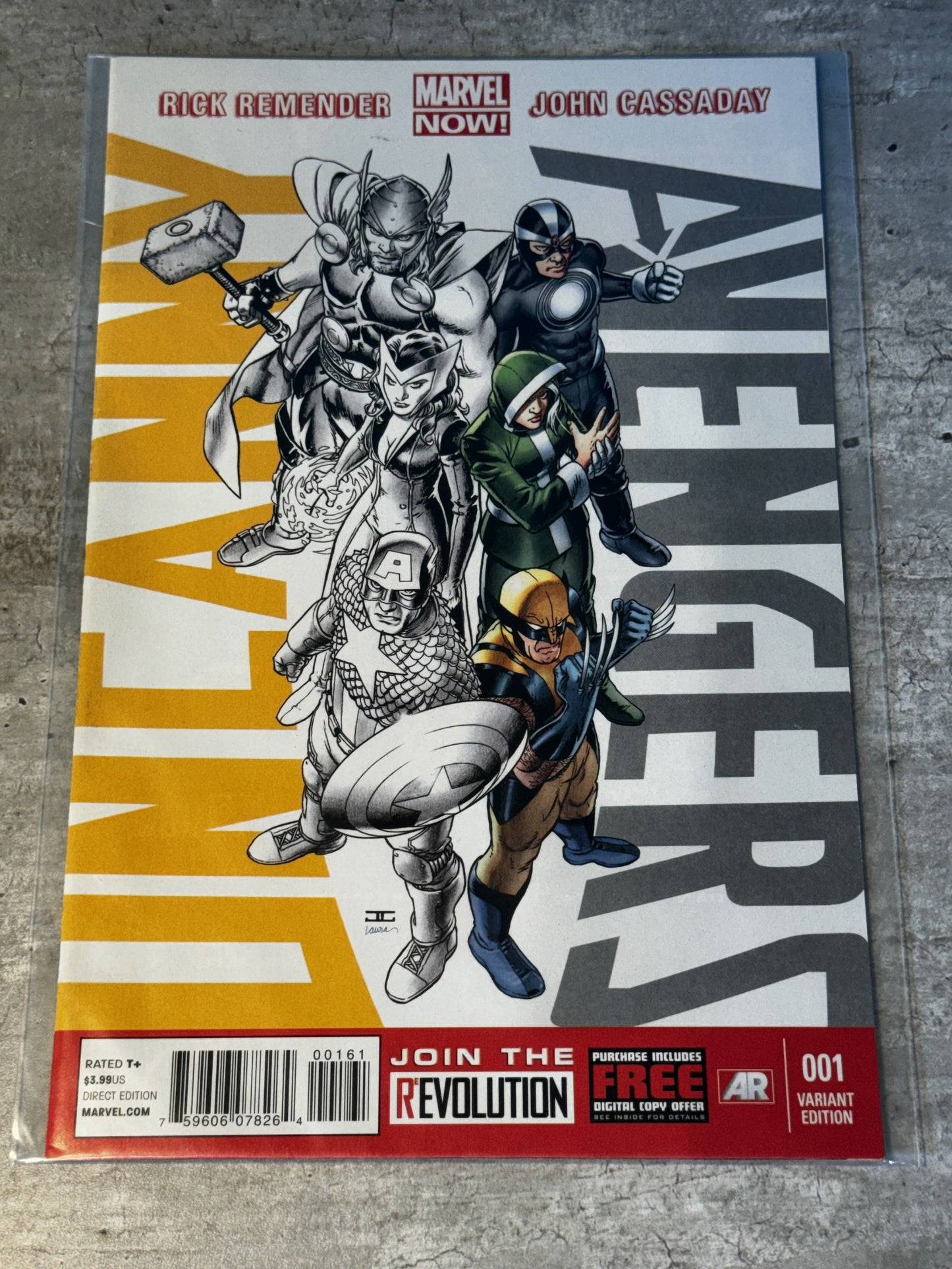 2012 - Marvel Comics - Uncanny Avengers, Vol. 1 #1 - NM+ - English 3142