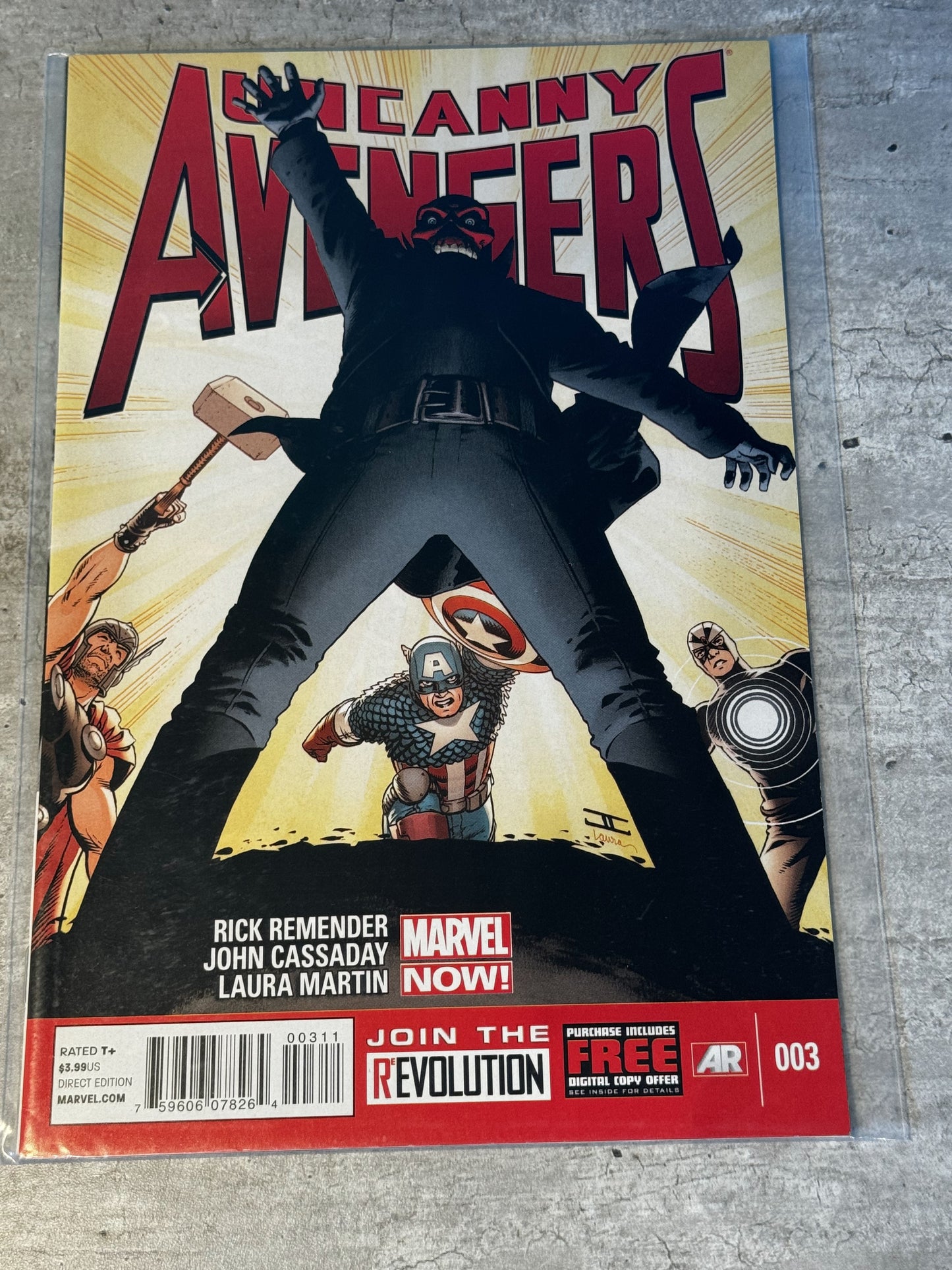 2013 - Marvel Comics - Uncanny Avengers, Vol. 1 #3 - NM+ - English 3162