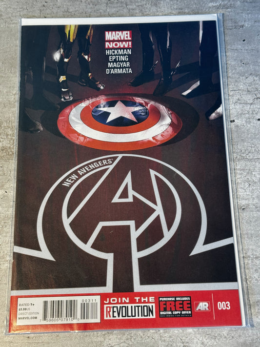 2013 - Marvel Comics - New Avengers, Vol. 3 #3 - NM+ - English 227