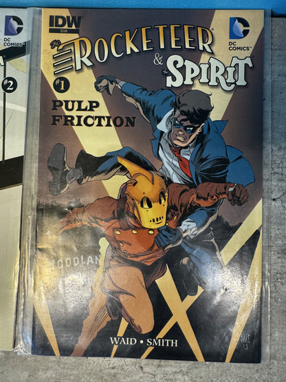 2013 - IDW Publishing - The Rocketeer / The Spirit: Pulp Friction Job Lot - NM+ - English