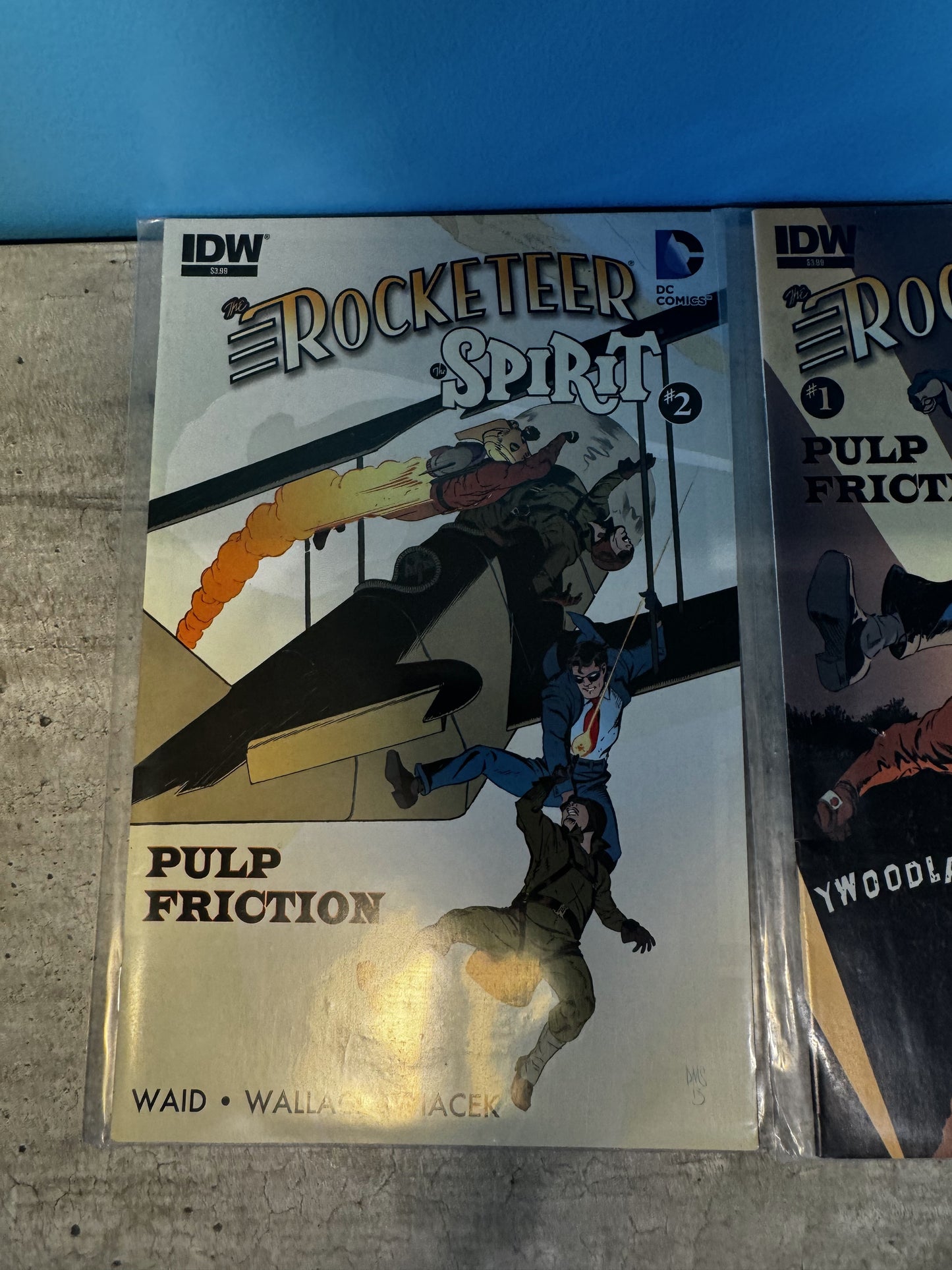 2013 - IDW Publishing - The Rocketeer / The Spirit: Pulp Friction Job Lot - NM+ - English