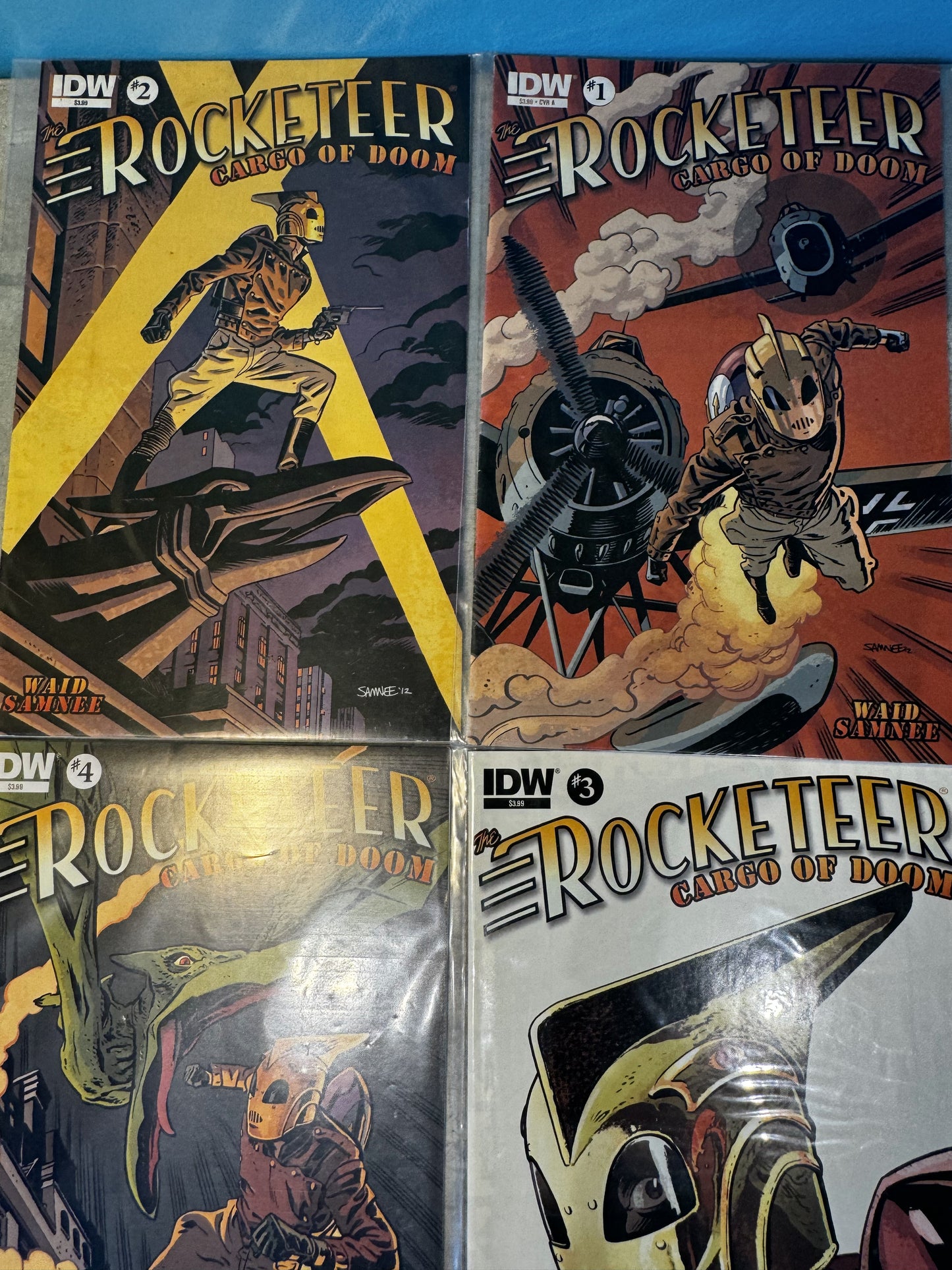 2012 - IDW Publishing - Rocketeer: Cargo of Doom Job Lot - NM+ - English