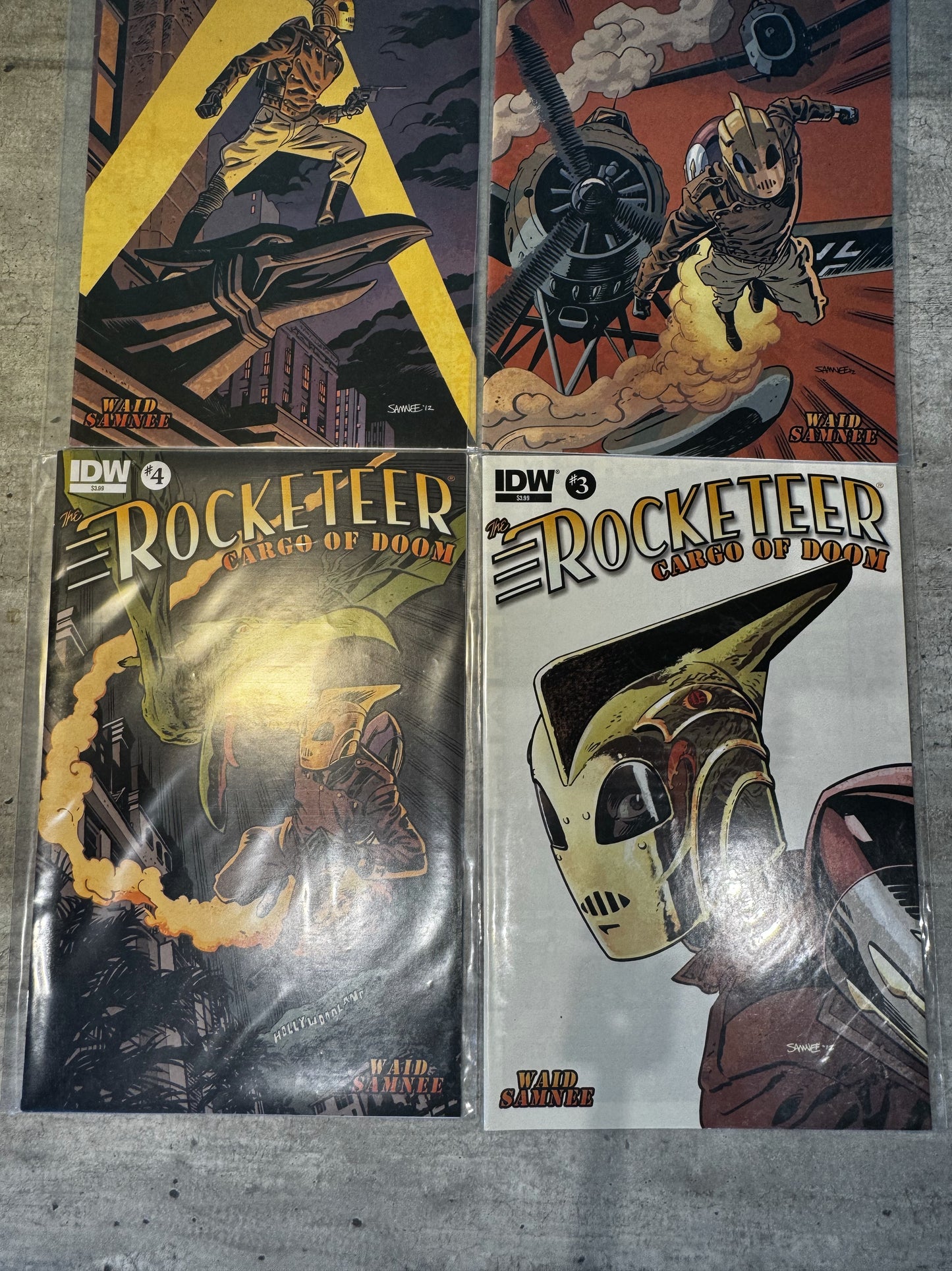 2012 - IDW Publishing - Rocketeer: Cargo of Doom Job Lot - NM+ - English