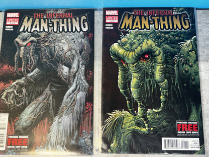 2012 - Marvel Comics - The Infernal Man-Thing Job Lot - VF - English