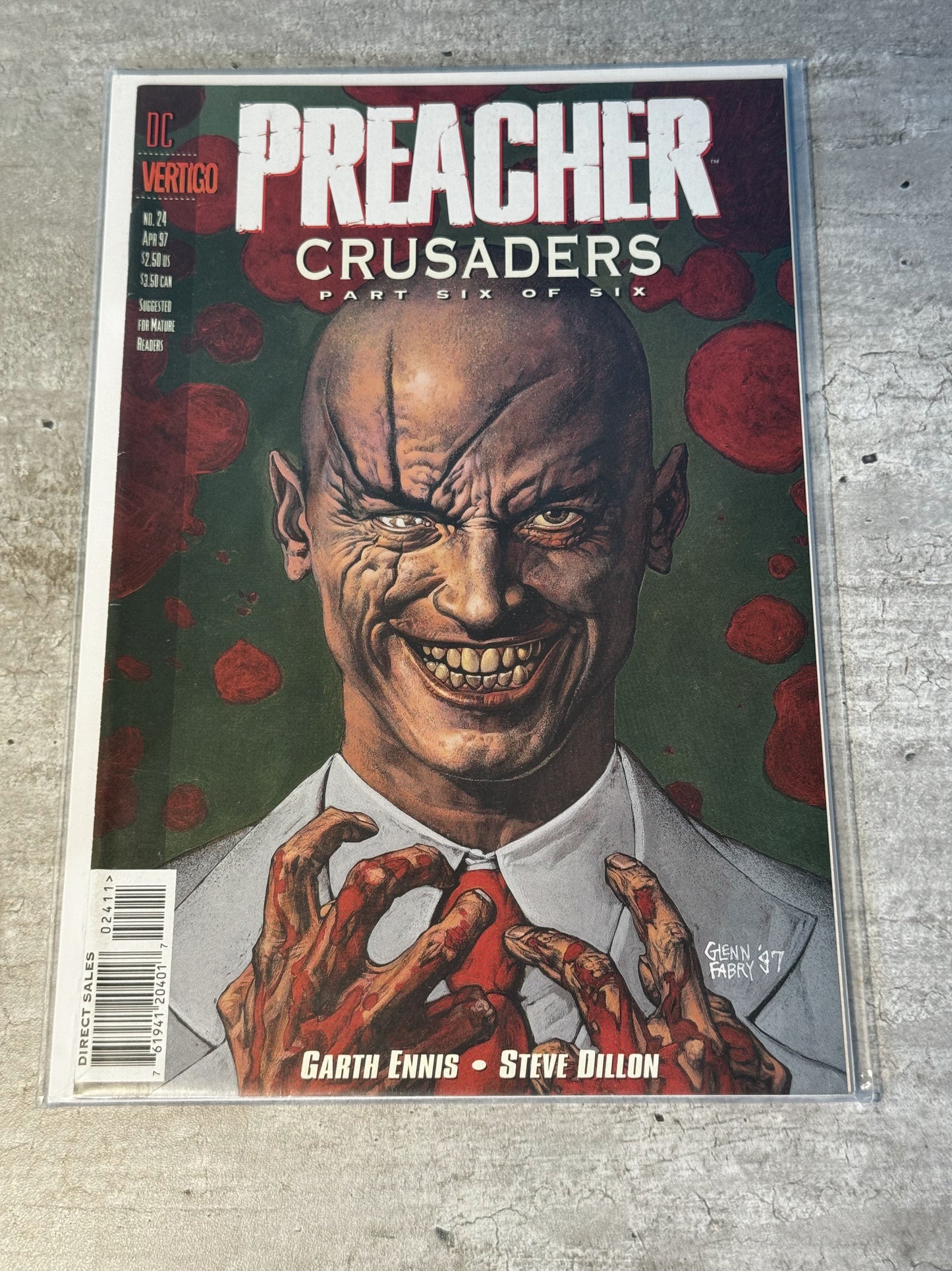 1997 - DC Comics - Preacher #24 - VF - English 237