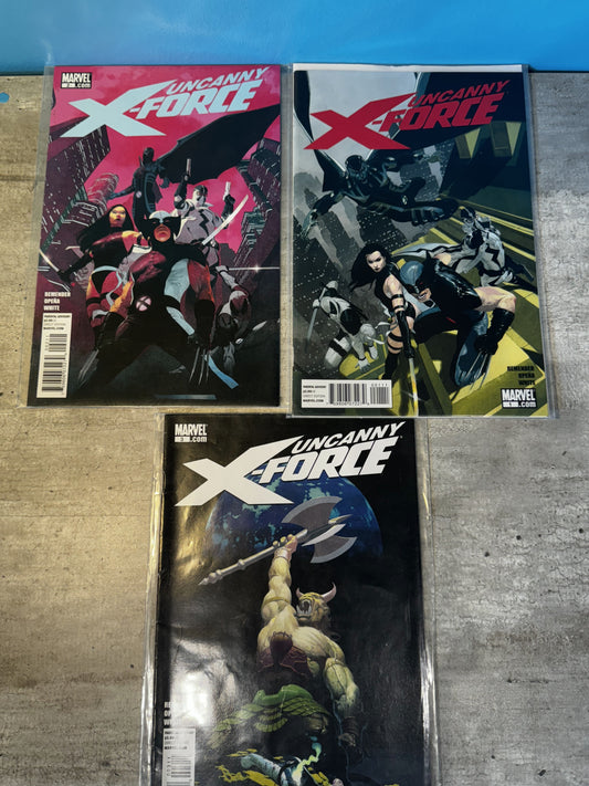 2010 - Marvel Comics - Uncanny X-Force, Vol. 1 Job Lot - VF - Inglés