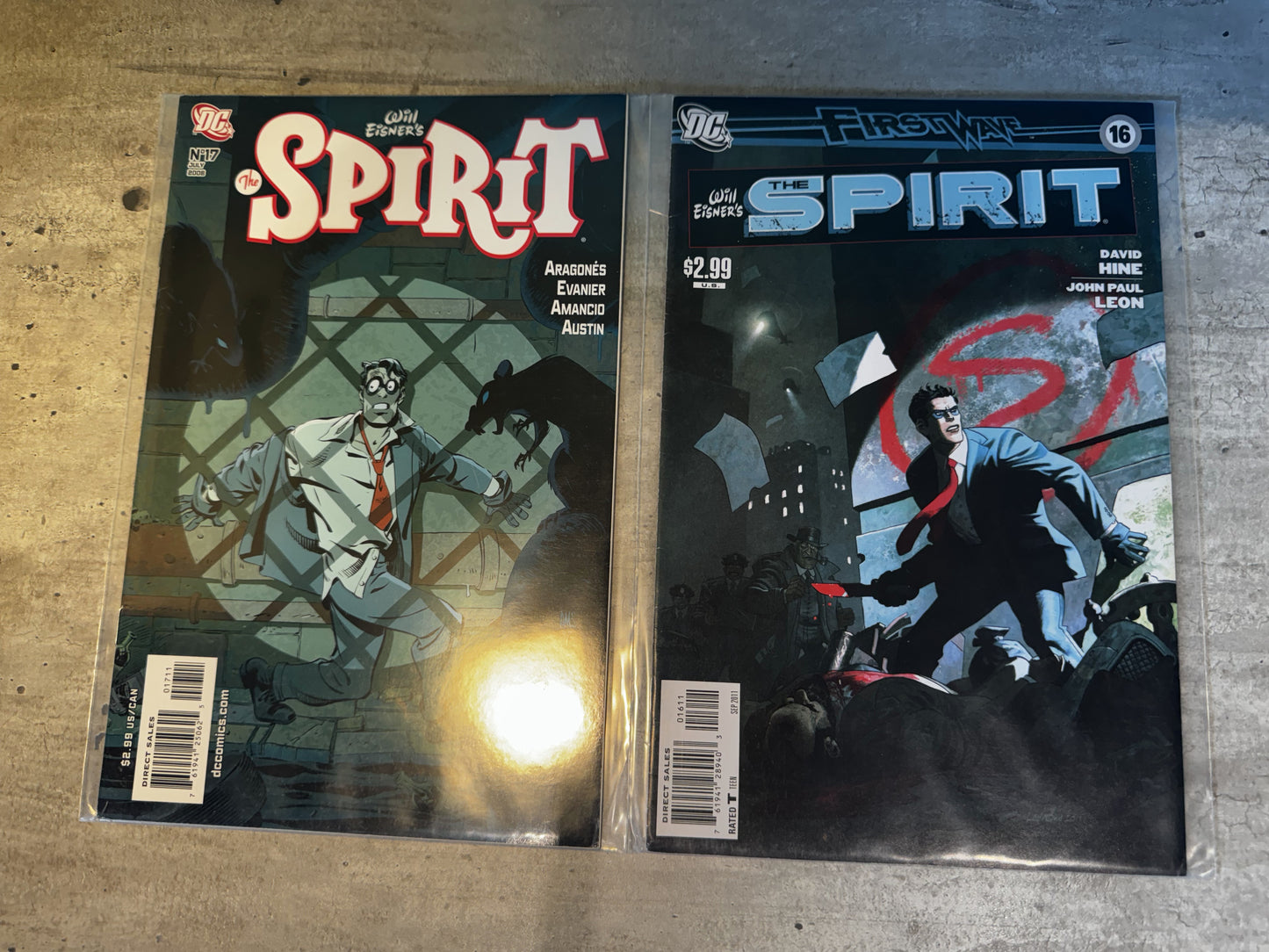 2011 - DC Comics - The Spirit, vol. 2 (DC) Lote de trabajo 2 - VF/NM - Inglés