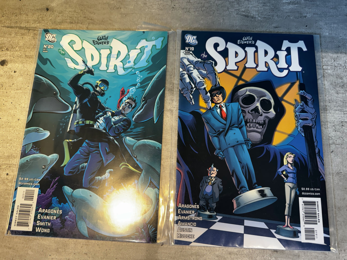 2008 - DC Comics - The Spirit, vol. 1 (DC) Lote de trabajo 3 - VF/NM - Inglés