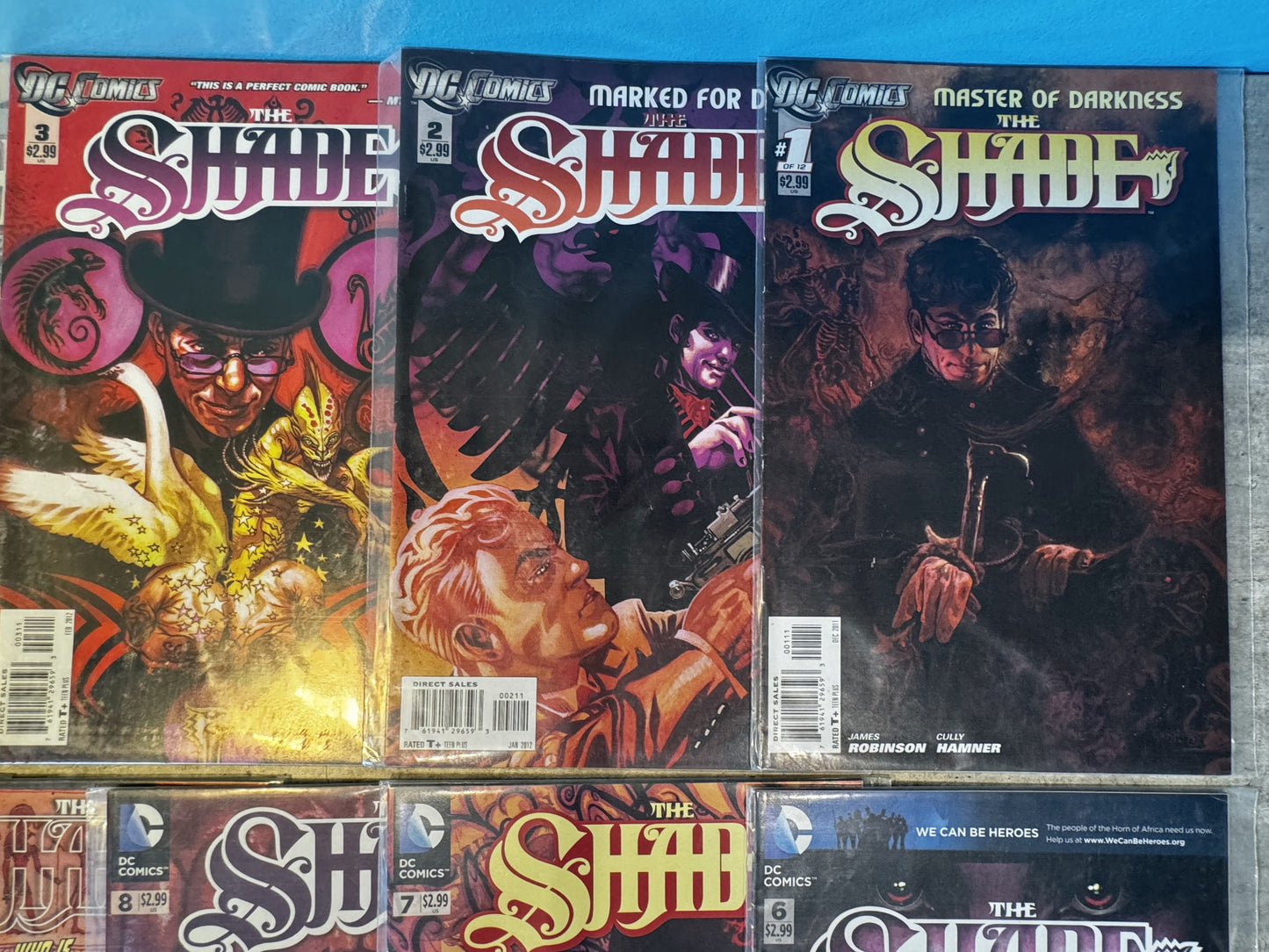 2011 - DC Comics - The Shade, vol. 2 Job Lot - VF - Inglés