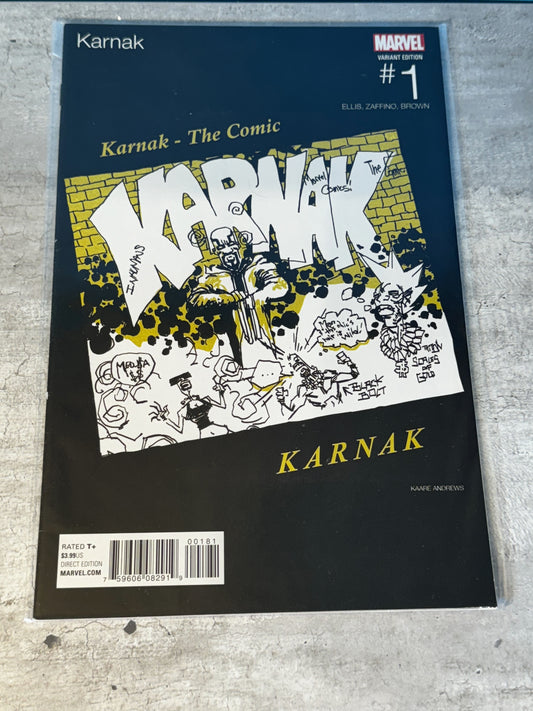 2015 - Marvel Comics - Karnak #1 - NM+ - English 208