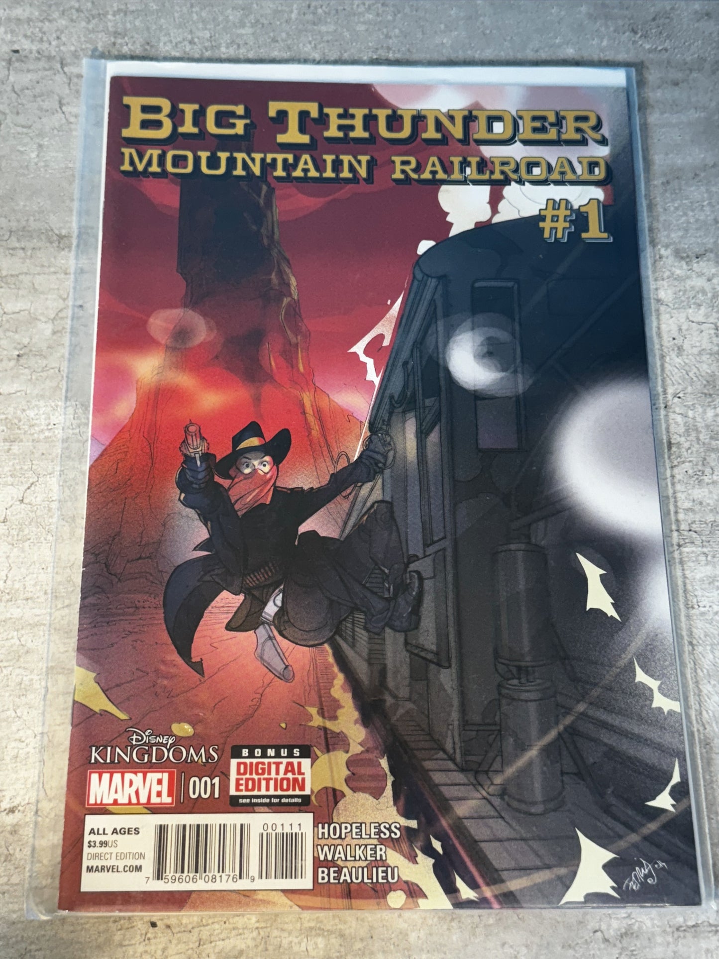 2015 - Marvel Comics - Big Thunder Mountain Railroad #1 - NM+ - English 74