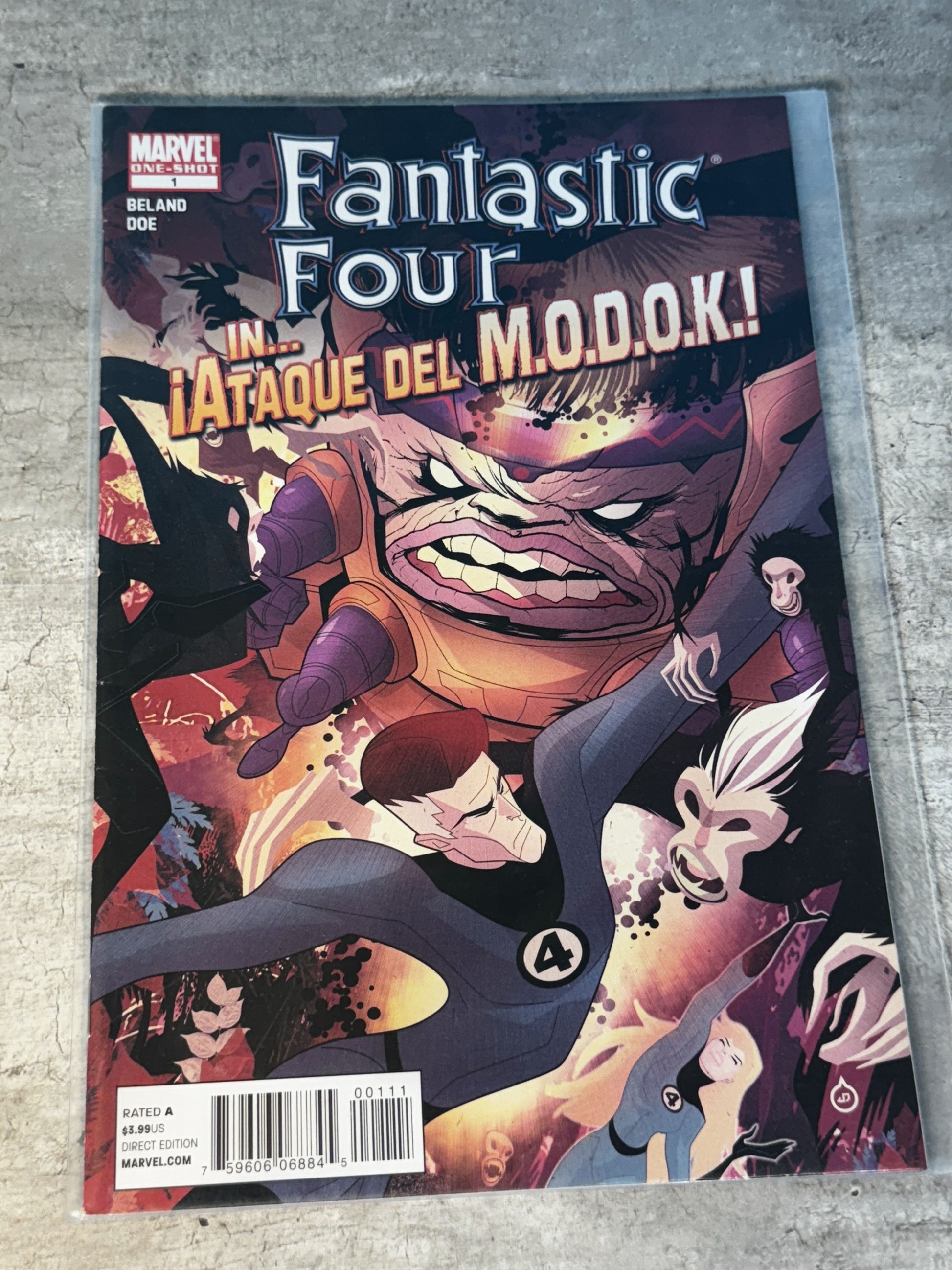 2010 - Marvel Comics - Fantastic Four In...Ataque Del M.O.D.O.K.! #1 - NM+ - English 143