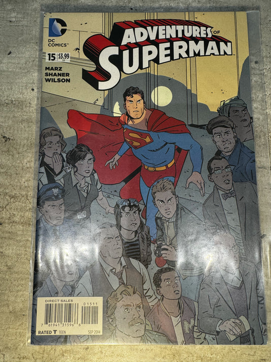 2014 - DC Comics - Adventures of Superman, Vol. 2 #15 - NM+ - English 9