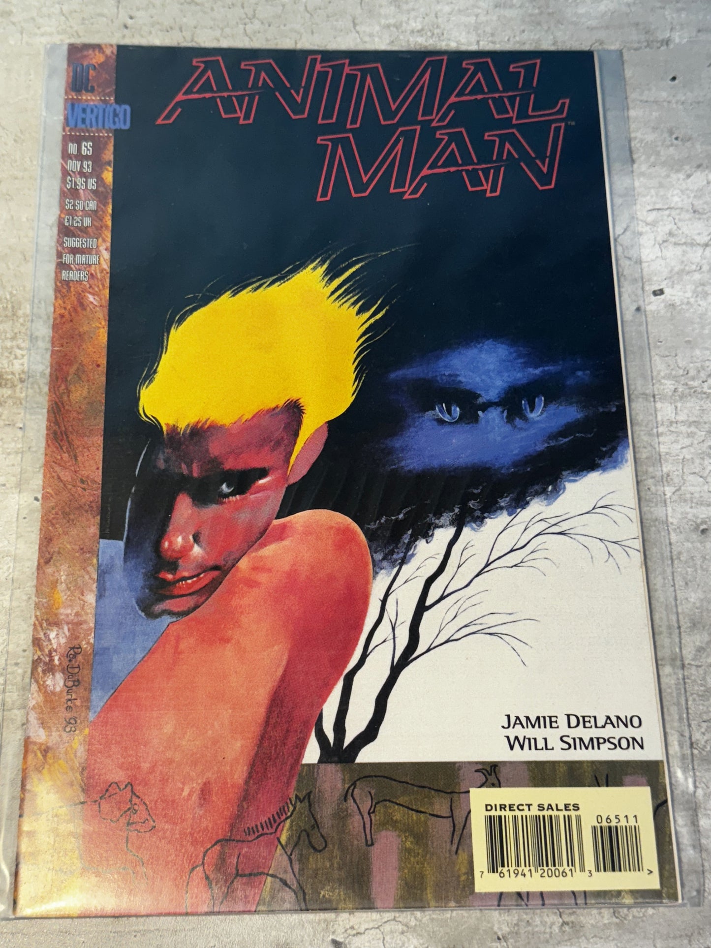 1993 - DC Comics - Animal Man, Vol. 1 #65 - F/VF - English 18