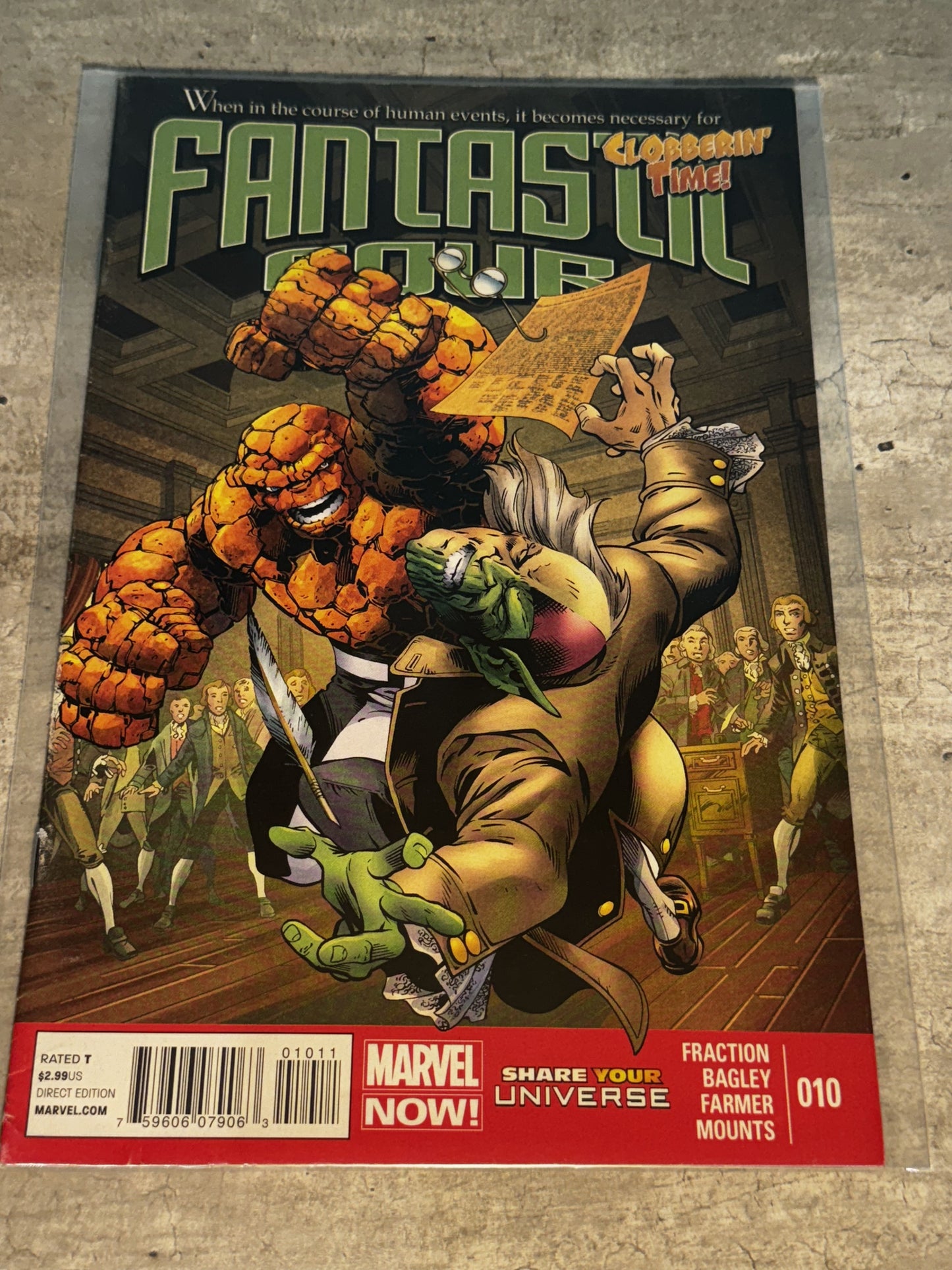 2013 - Marvel Comics - Fantastic Four, Vol. 4 #10 - NM+ - English 146