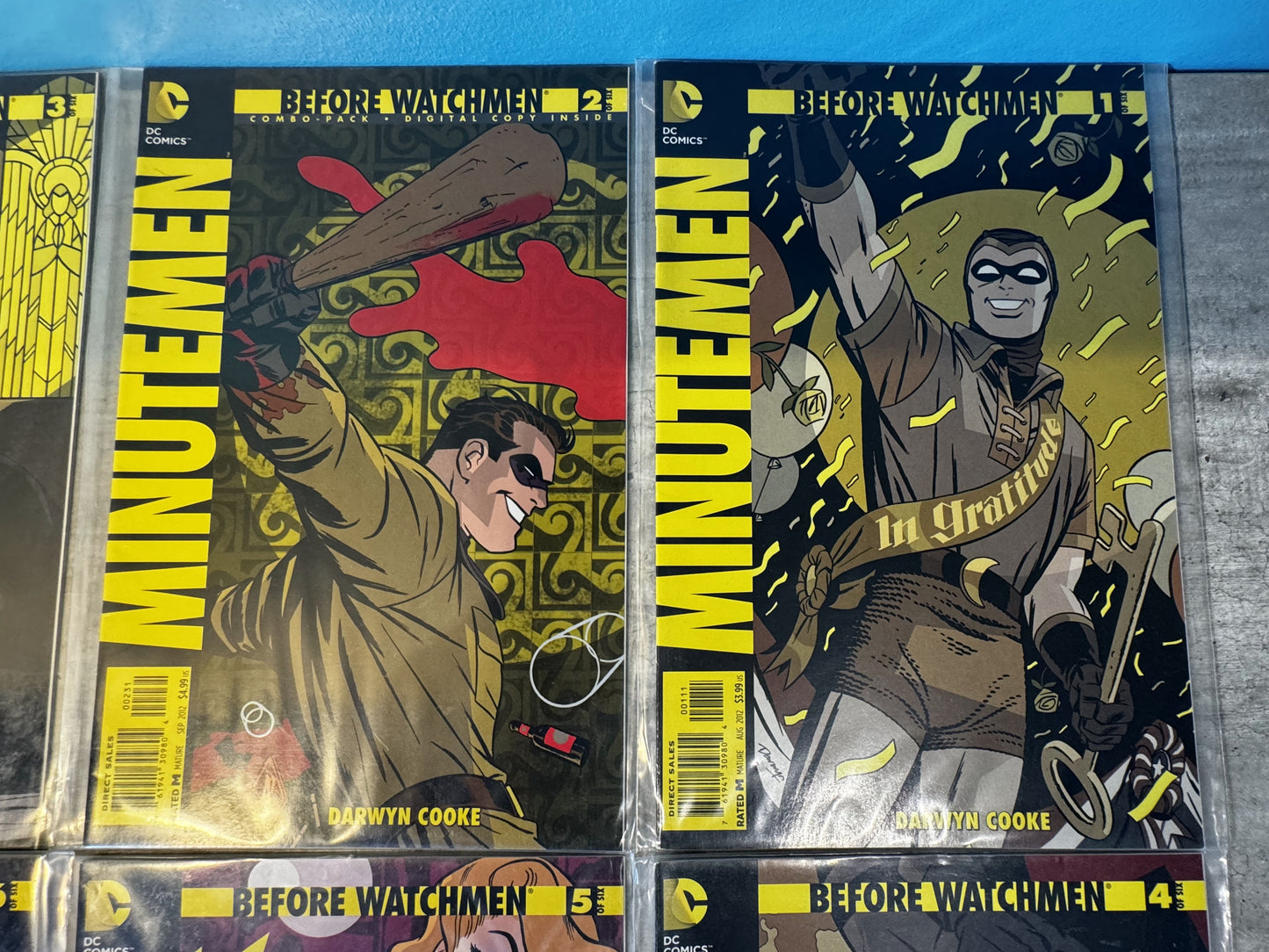 2012 - DC Comics - Before Watchmen: Minutemen Job Lot - NM+ - English